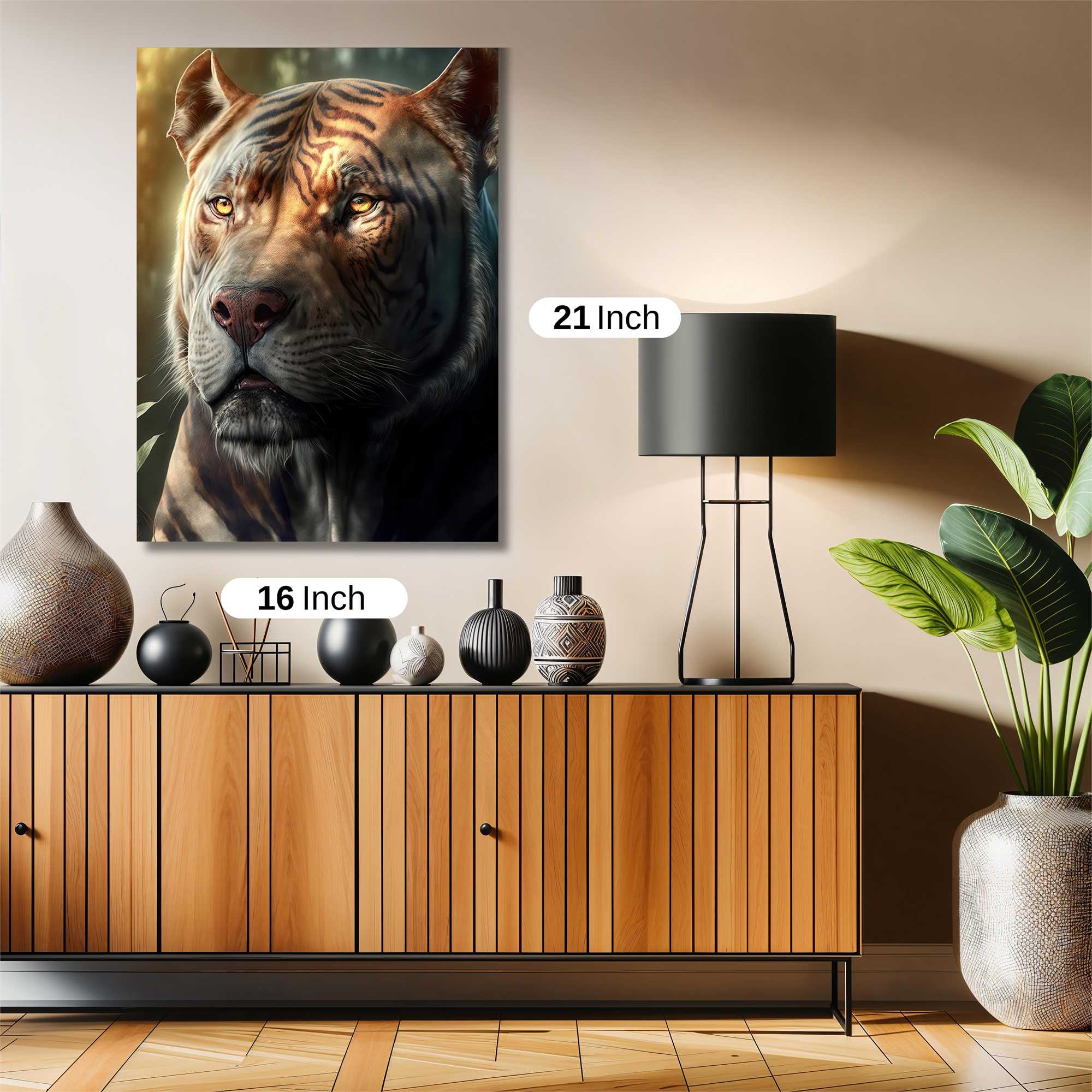 Tiger Majesty Safe Wall Magnetic / M
