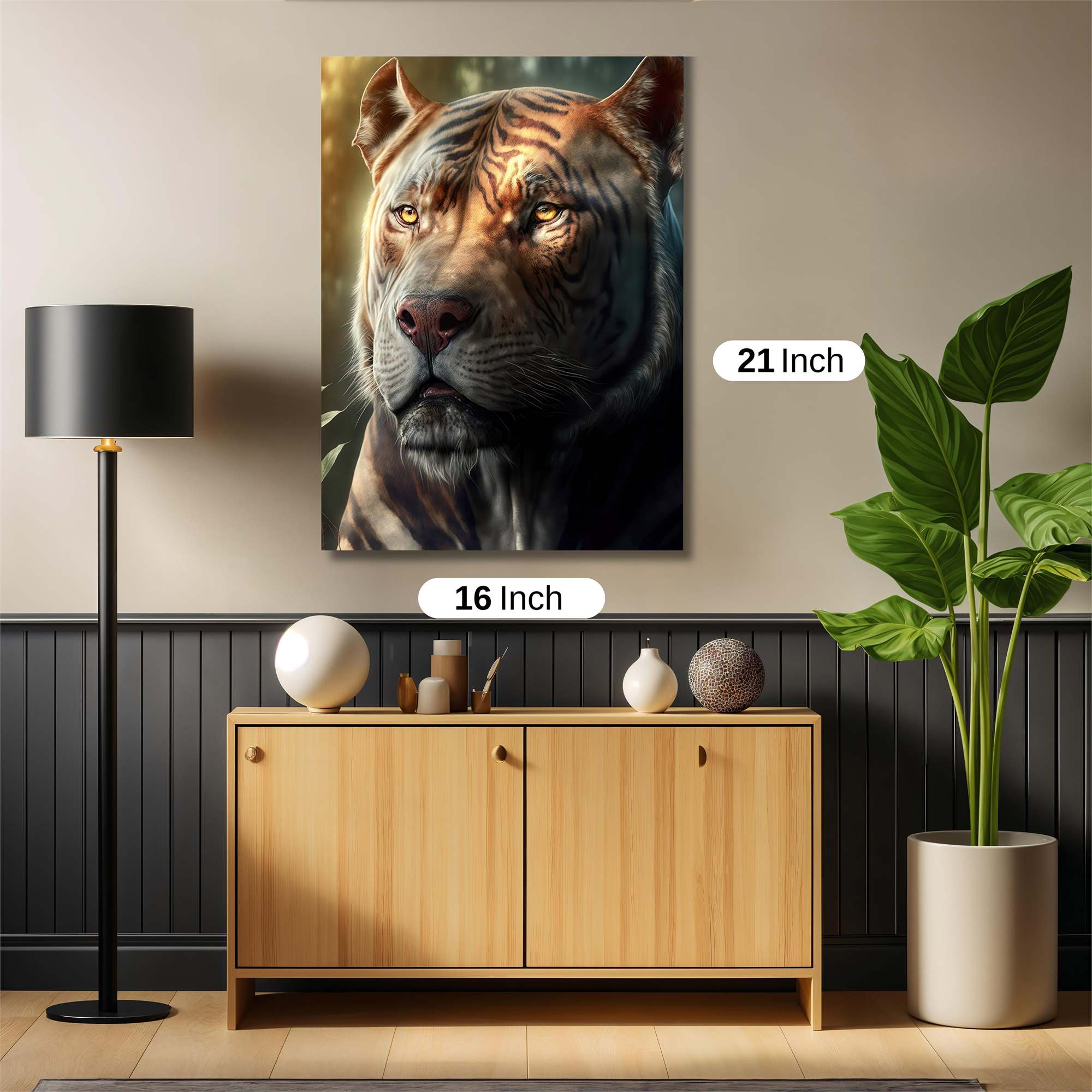 Tiger Majesty Safe Wall Magnetic / M