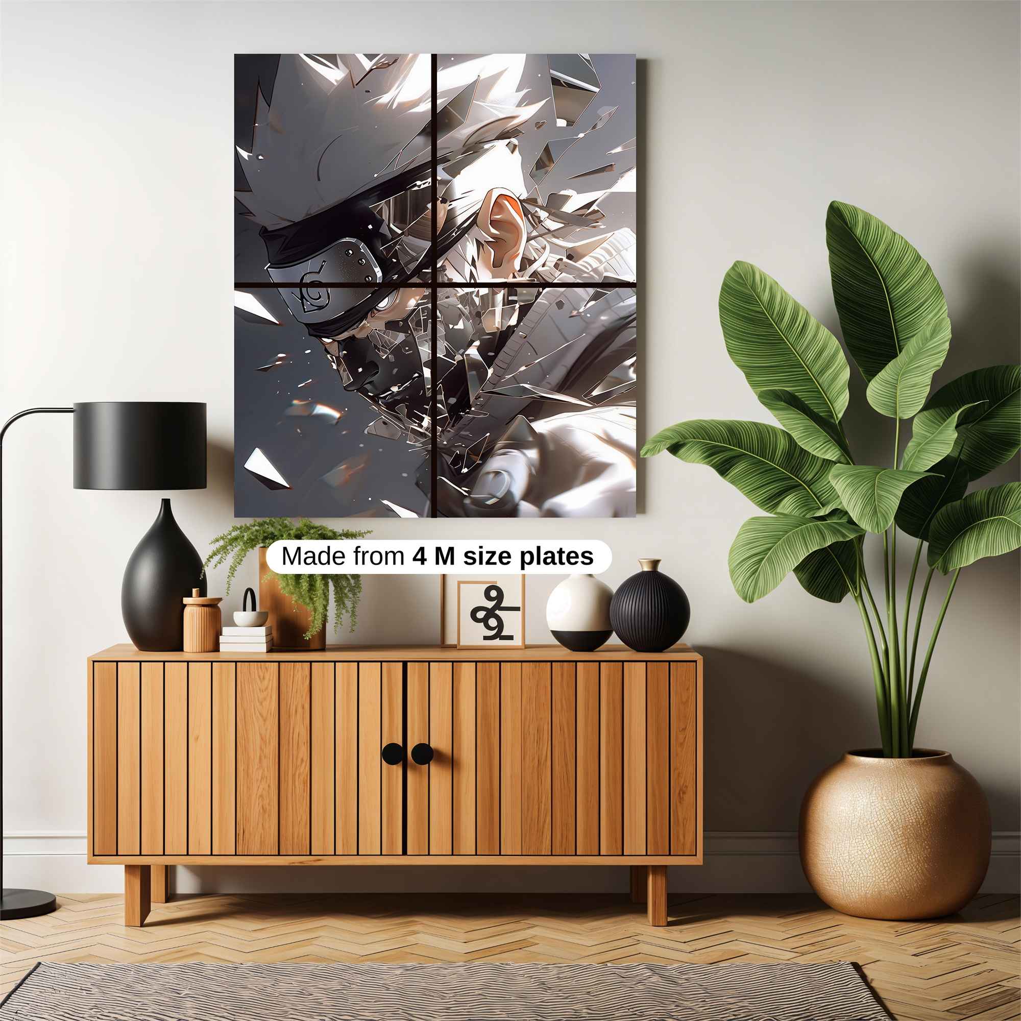 Kakashi Shattered Safe Wall Magnetic / M