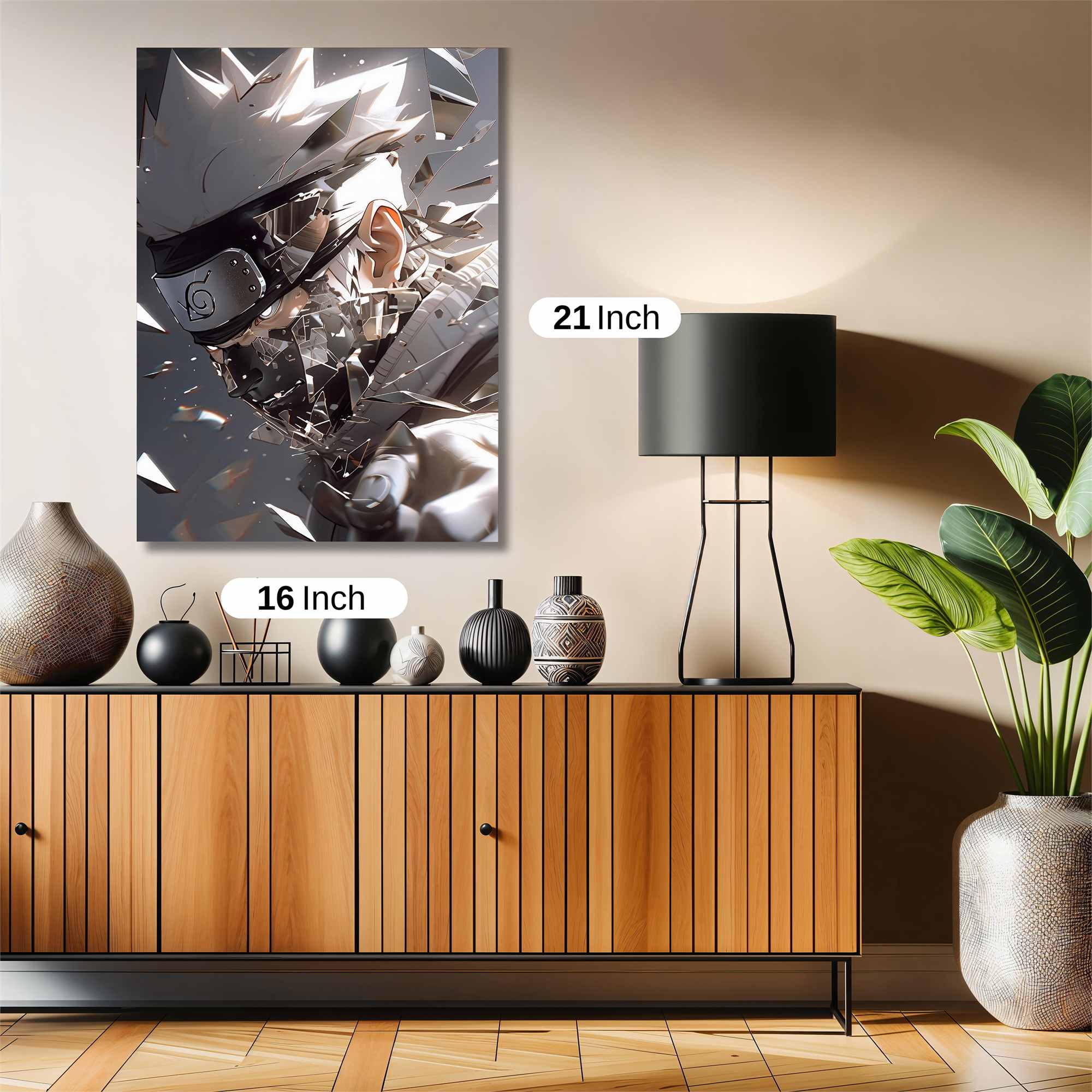 Kakashi Shattered Safe Wall Magnetic / M