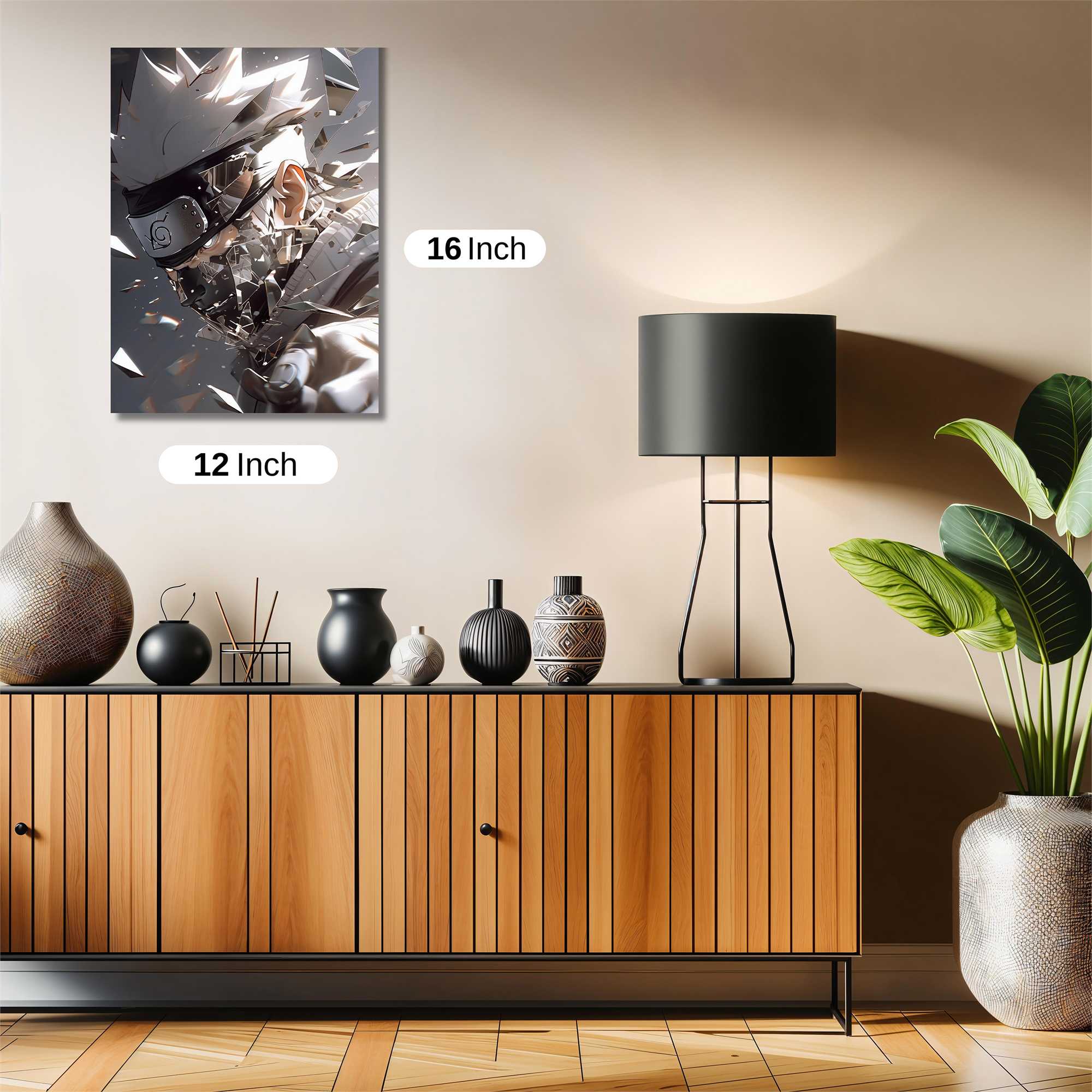 Kakashi Shattered Safe Wall Magnetic / M