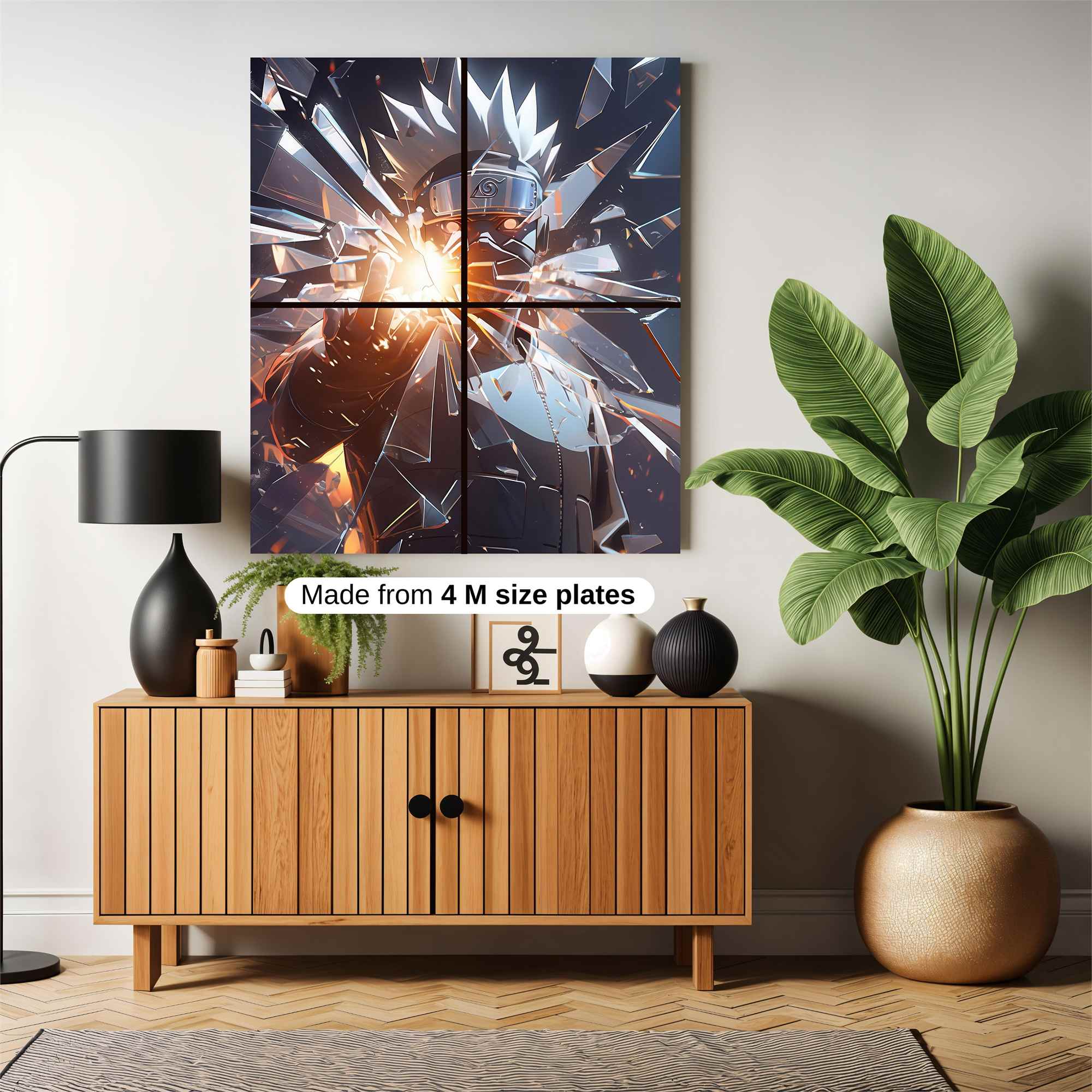 Kakashi Shattered Safe Wall Magnetic / M