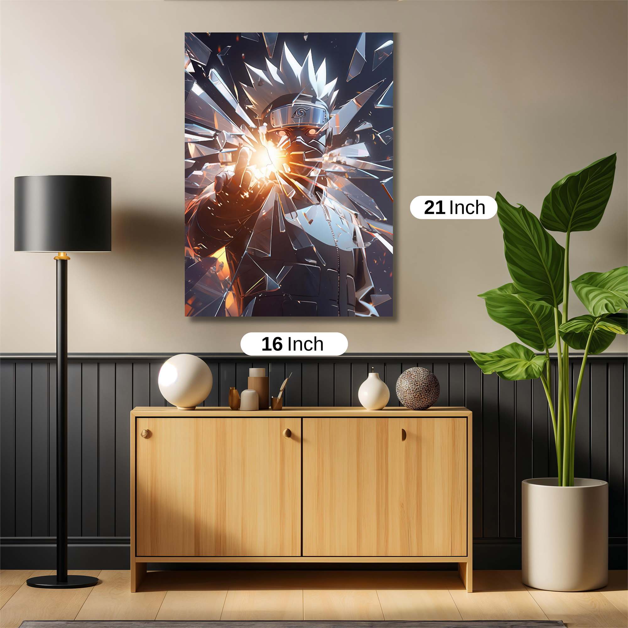 Kakashi Shattered Safe Wall Magnetic / M