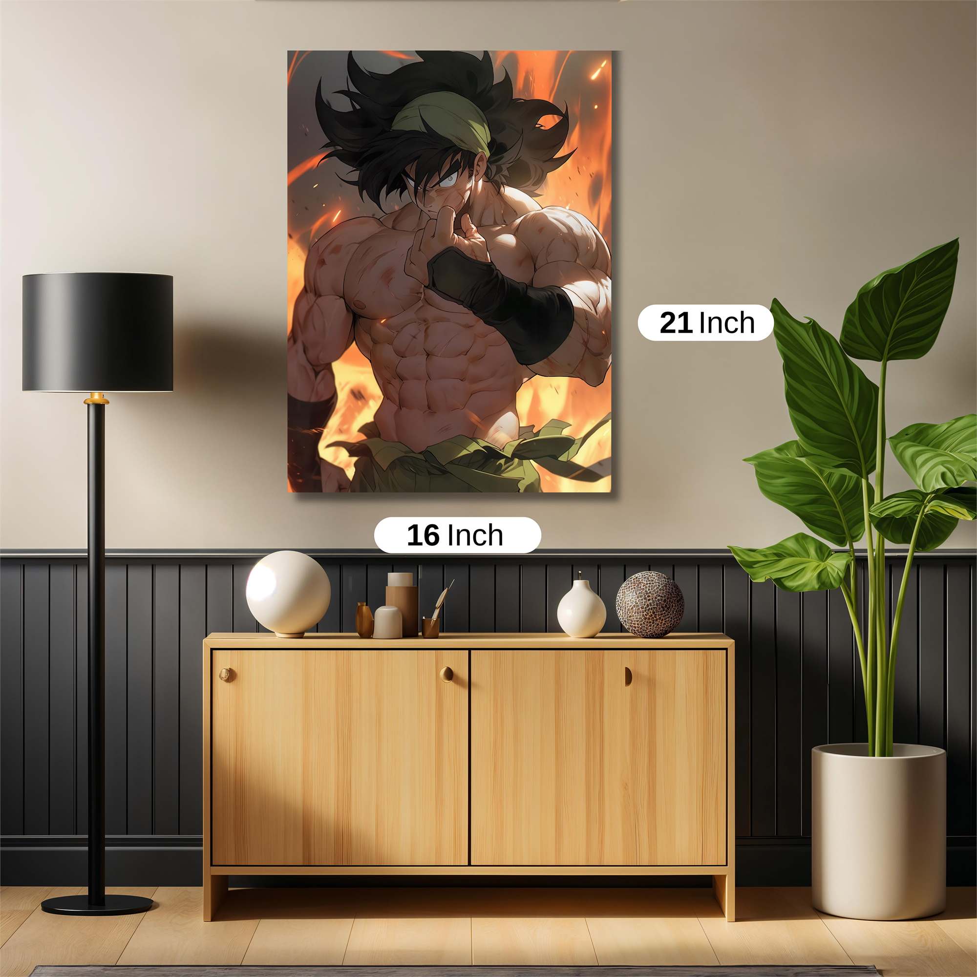 Broly Inferno Safe Wall Magnetic / M