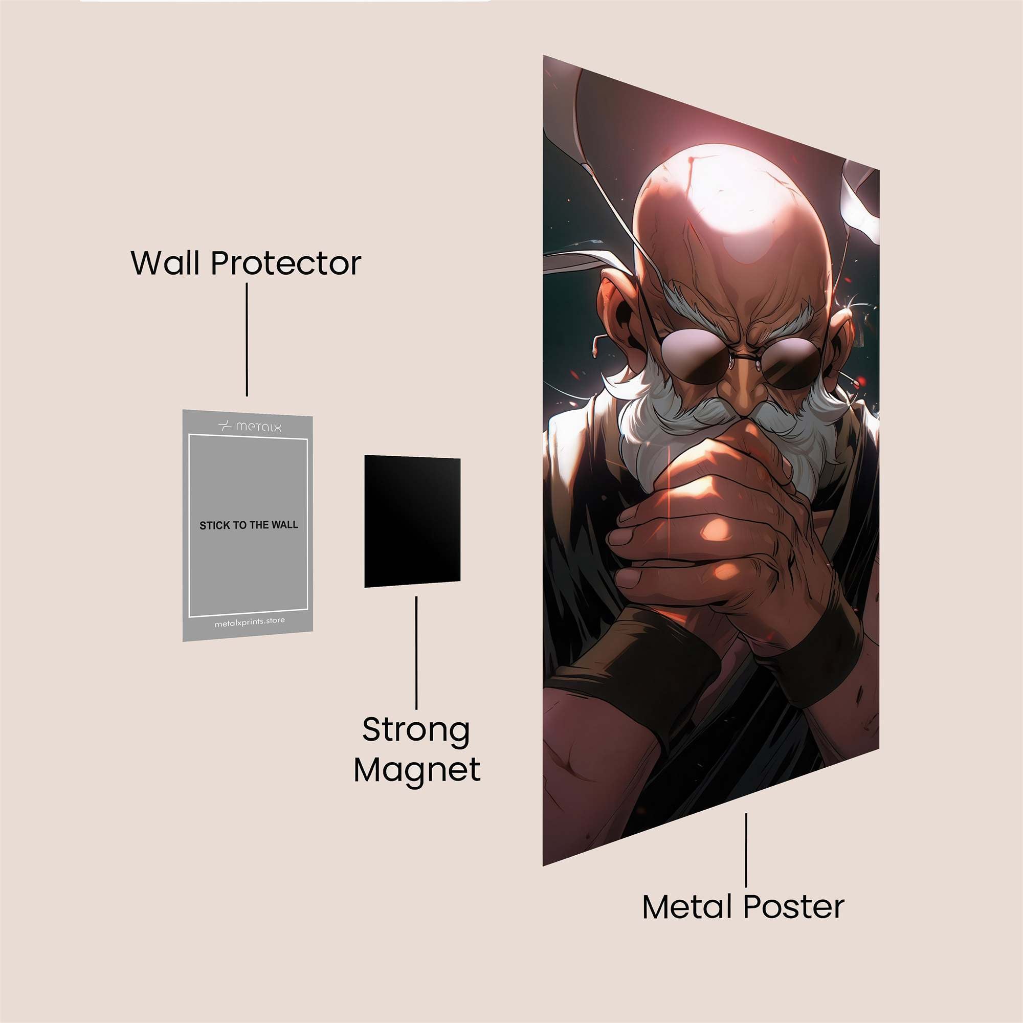 Master Serenity Safe Wall Magnetic / M