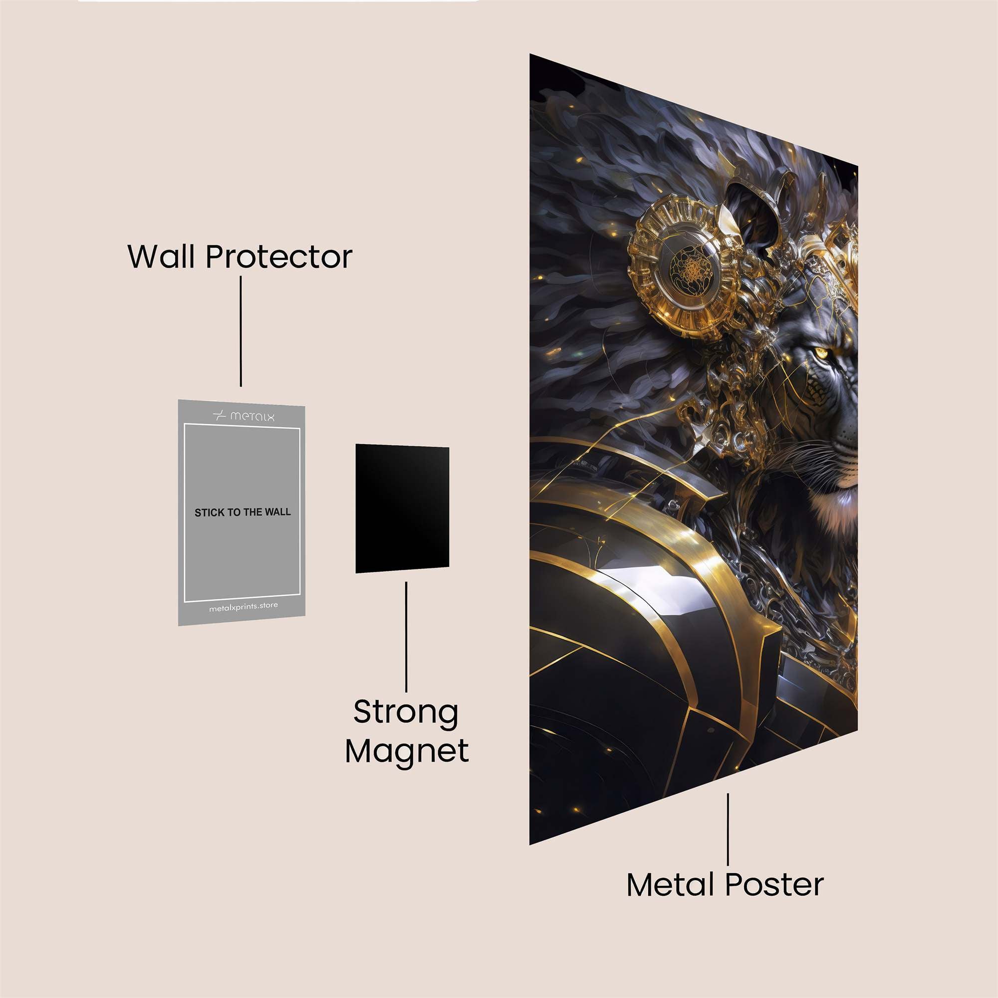 Regal Majesty Safe Wall Magnetic / M