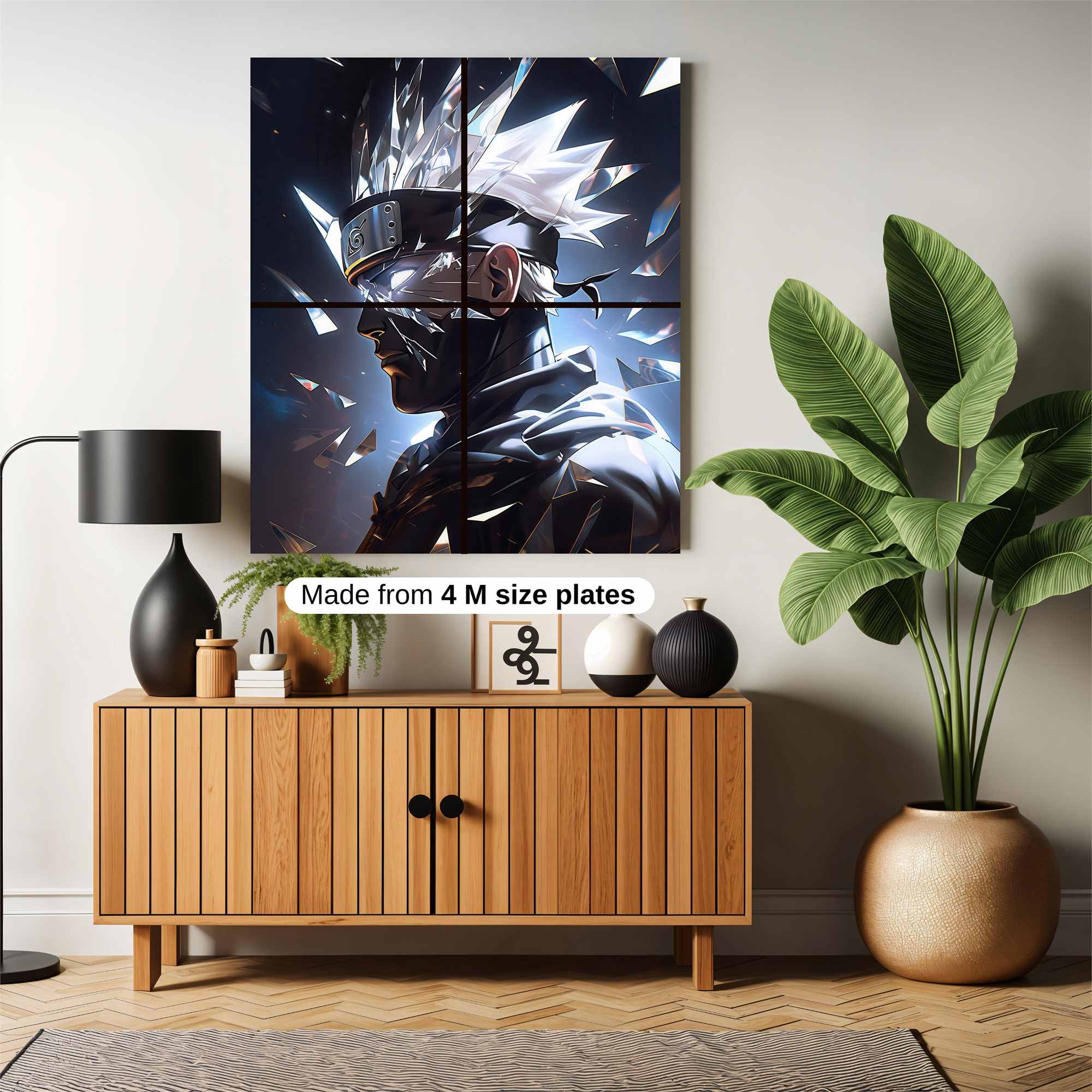 Kakashi Shattered Safe Wall Magnetic / M