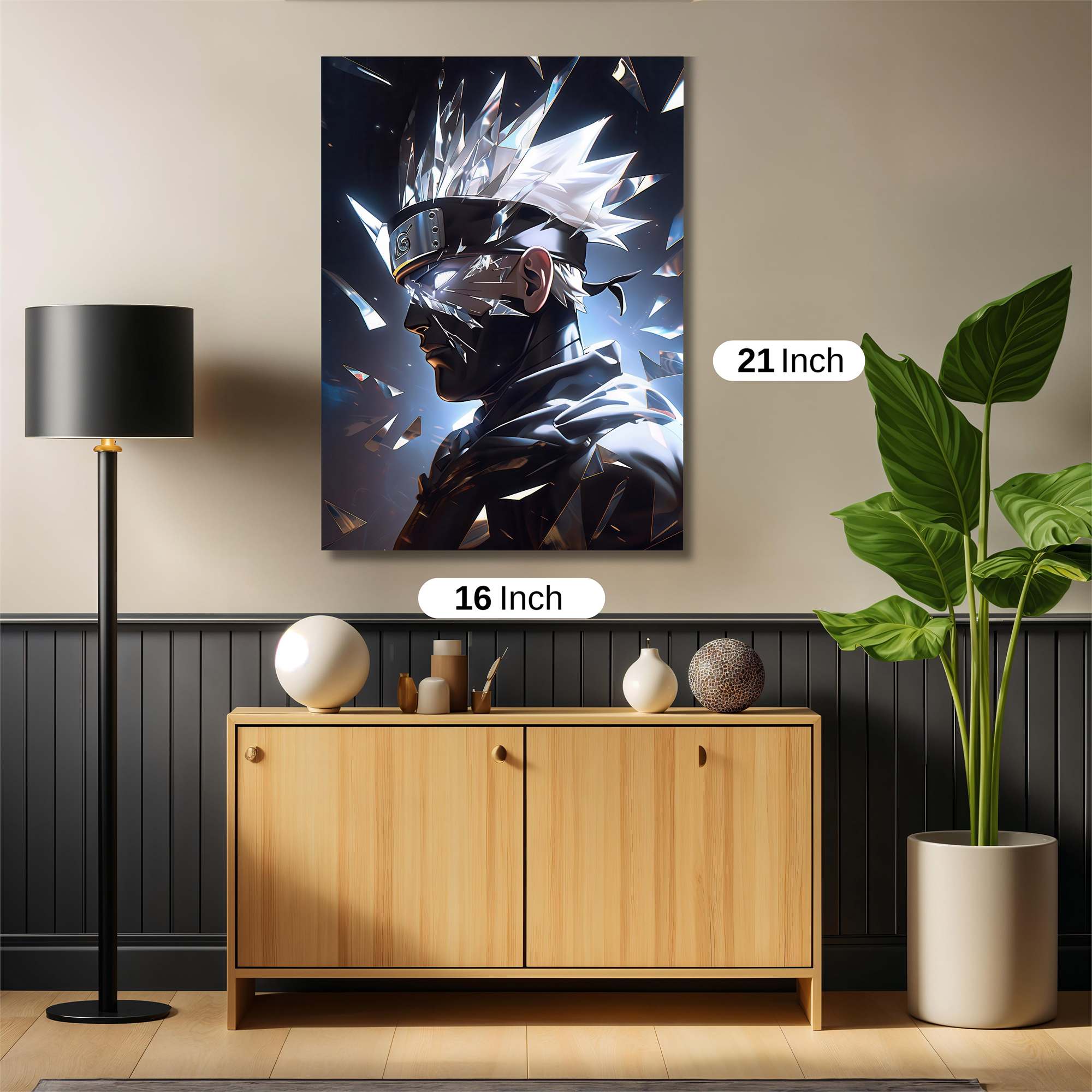 Kakashi Shattered Safe Wall Magnetic / M