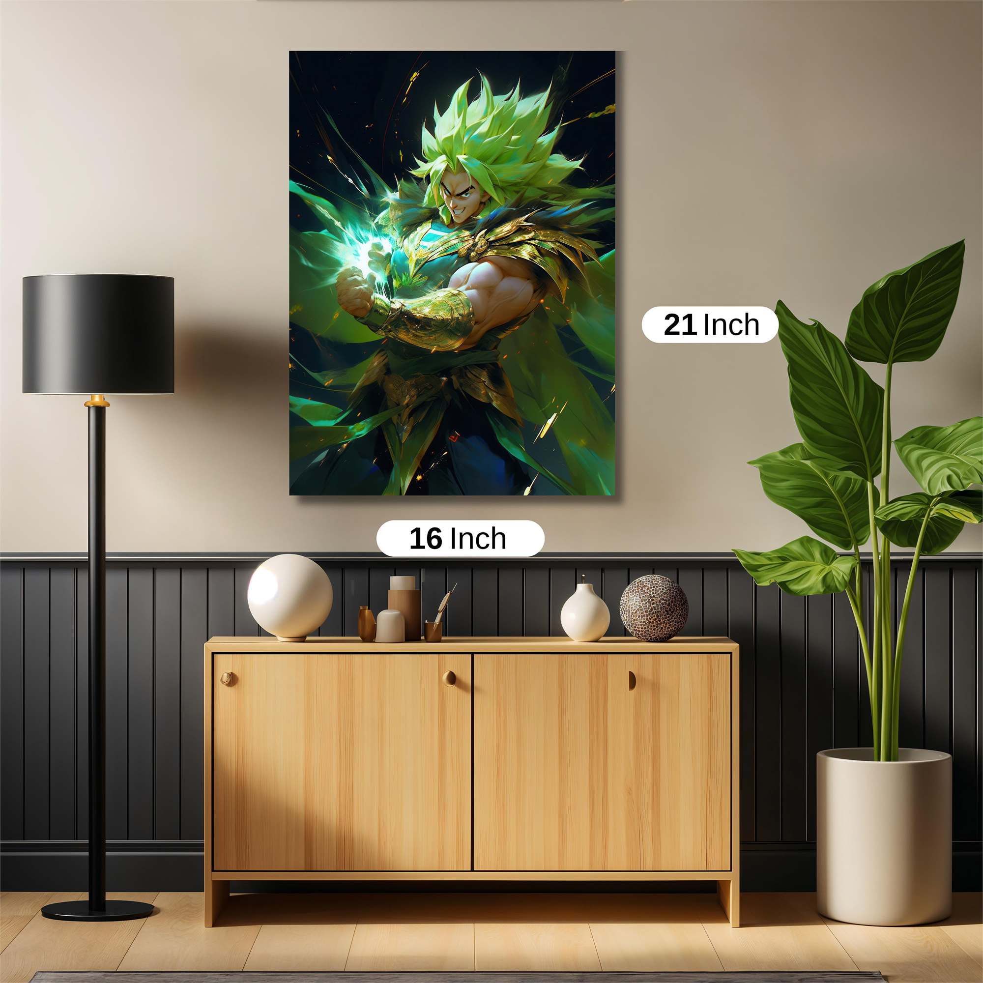 Broly Radiance Safe Wall Magnetic / M