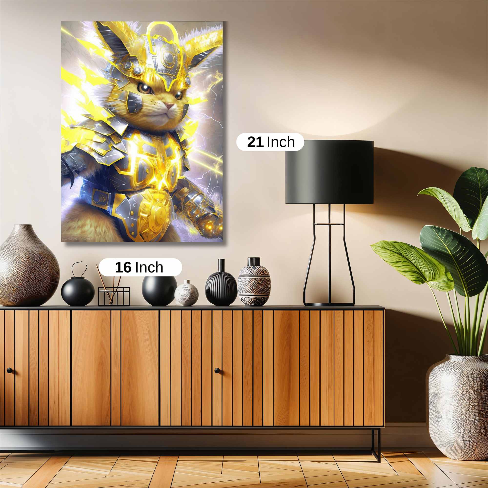 Pikachu Thunderforce Safe Wall Magnetic / M