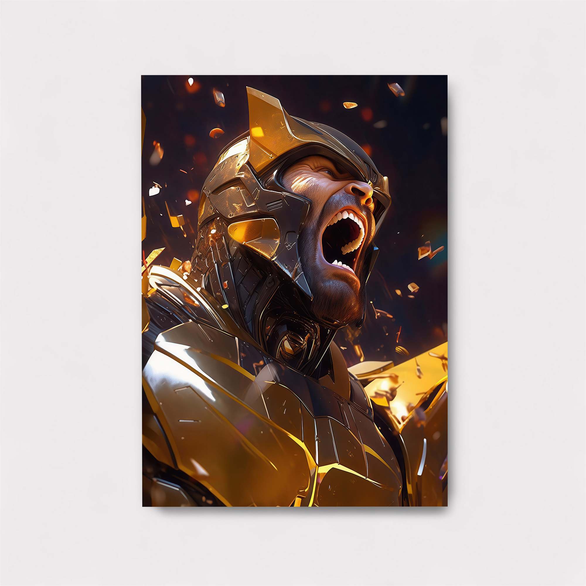 Golden Fury Safe Wall Magnetic / M