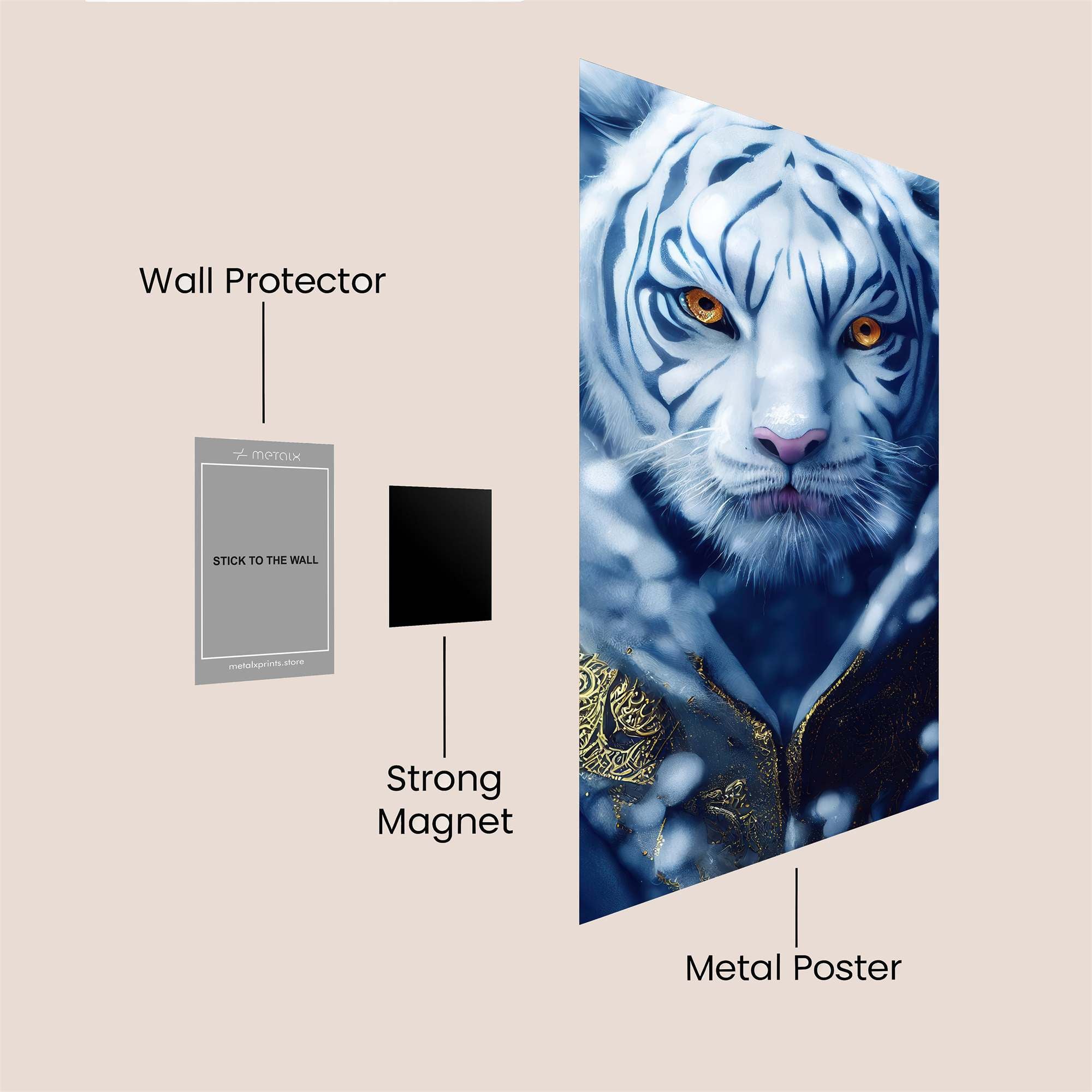 Majestic Prowl Safe Wall Magnetic / M