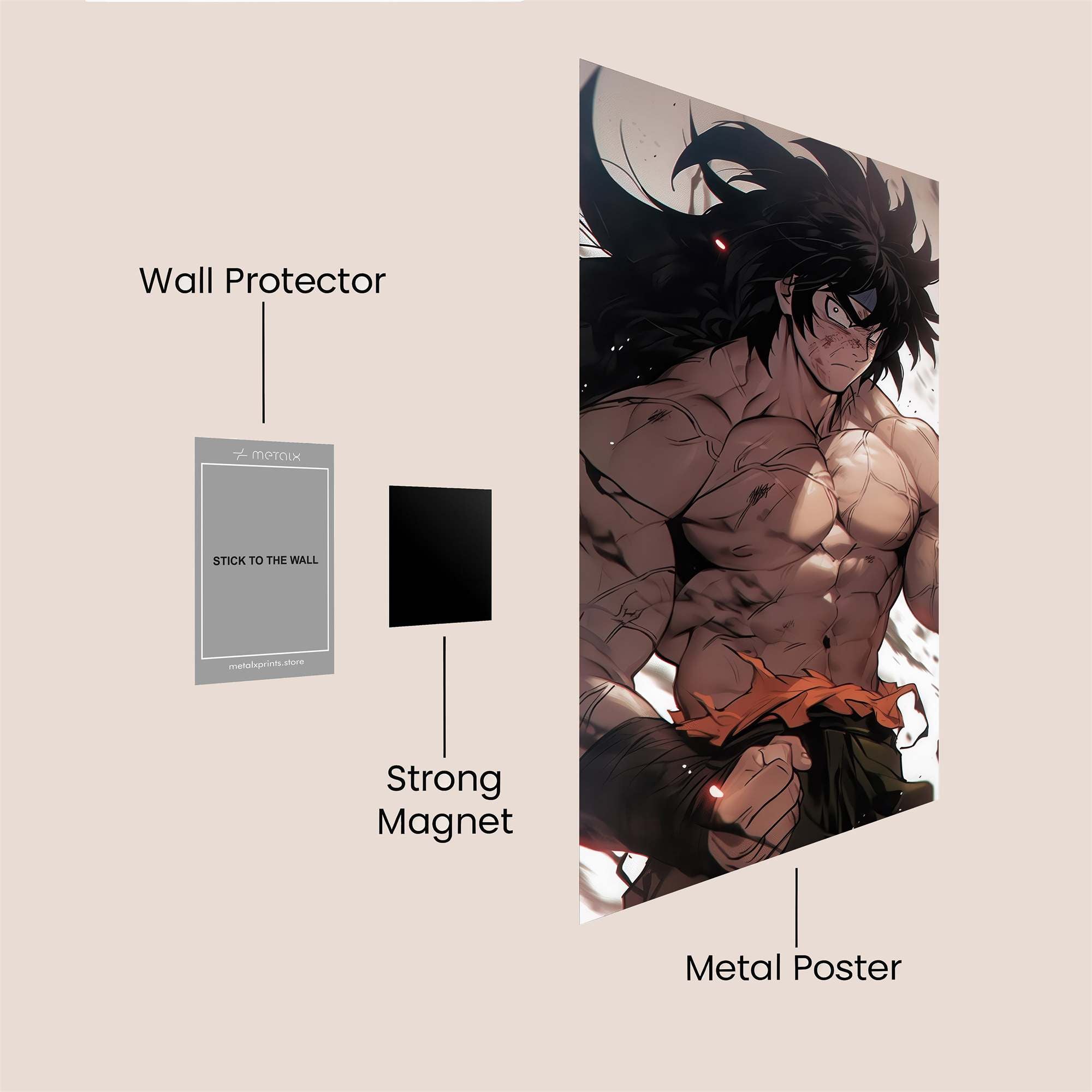 Rugged Resolve Safe Wall Magnetic / M