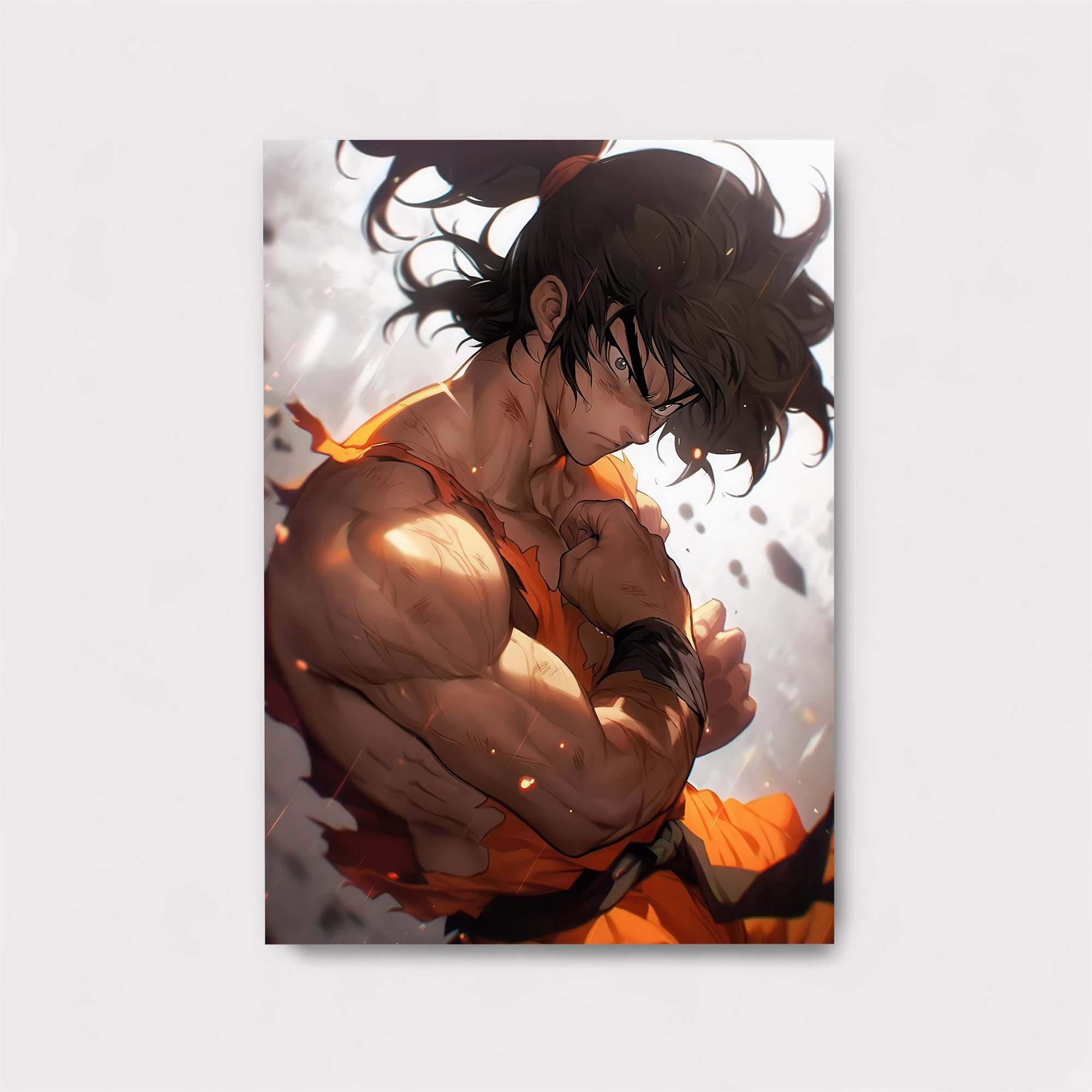 Saiyan Resolve Safe Wall Magnetic / M