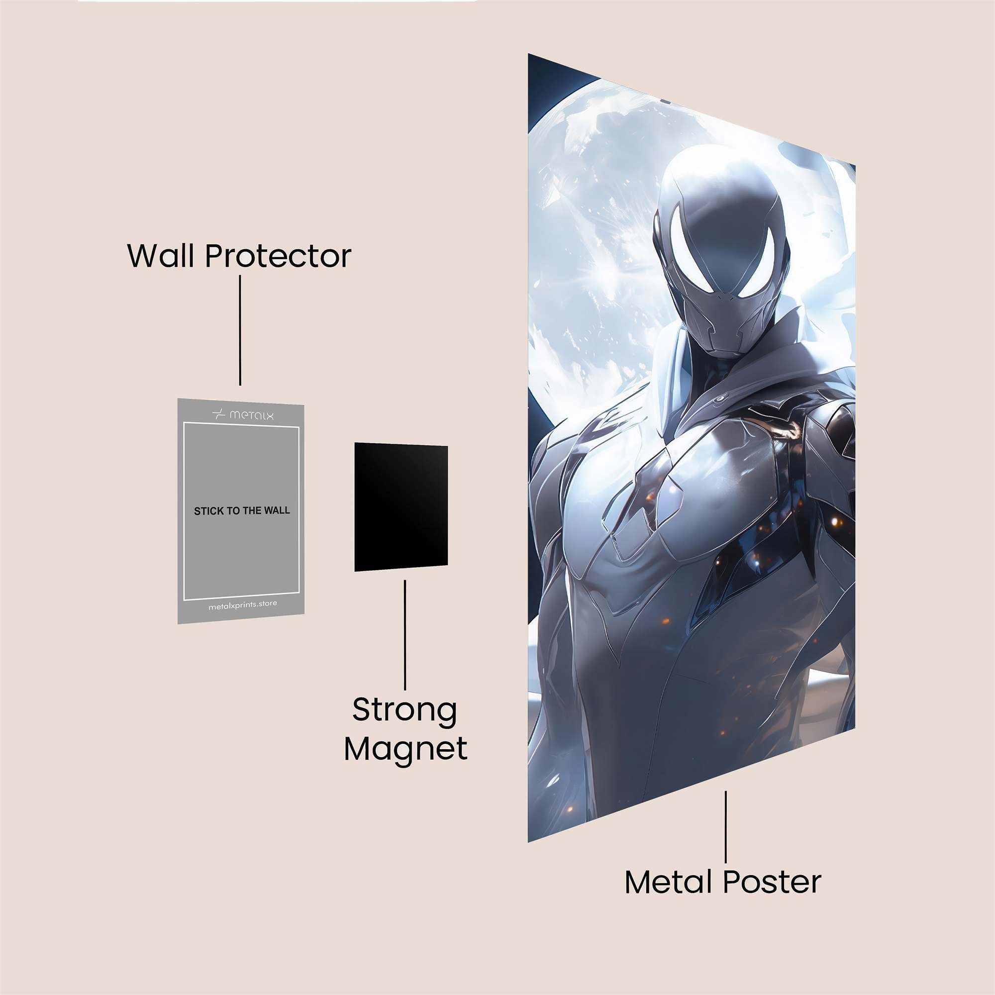 Lunar Guardian Safe Wall Magnetic / M