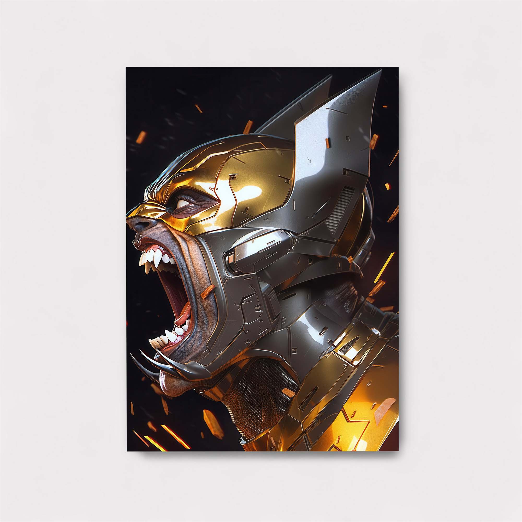 Metallic Fury Safe Wall Magnetic / M