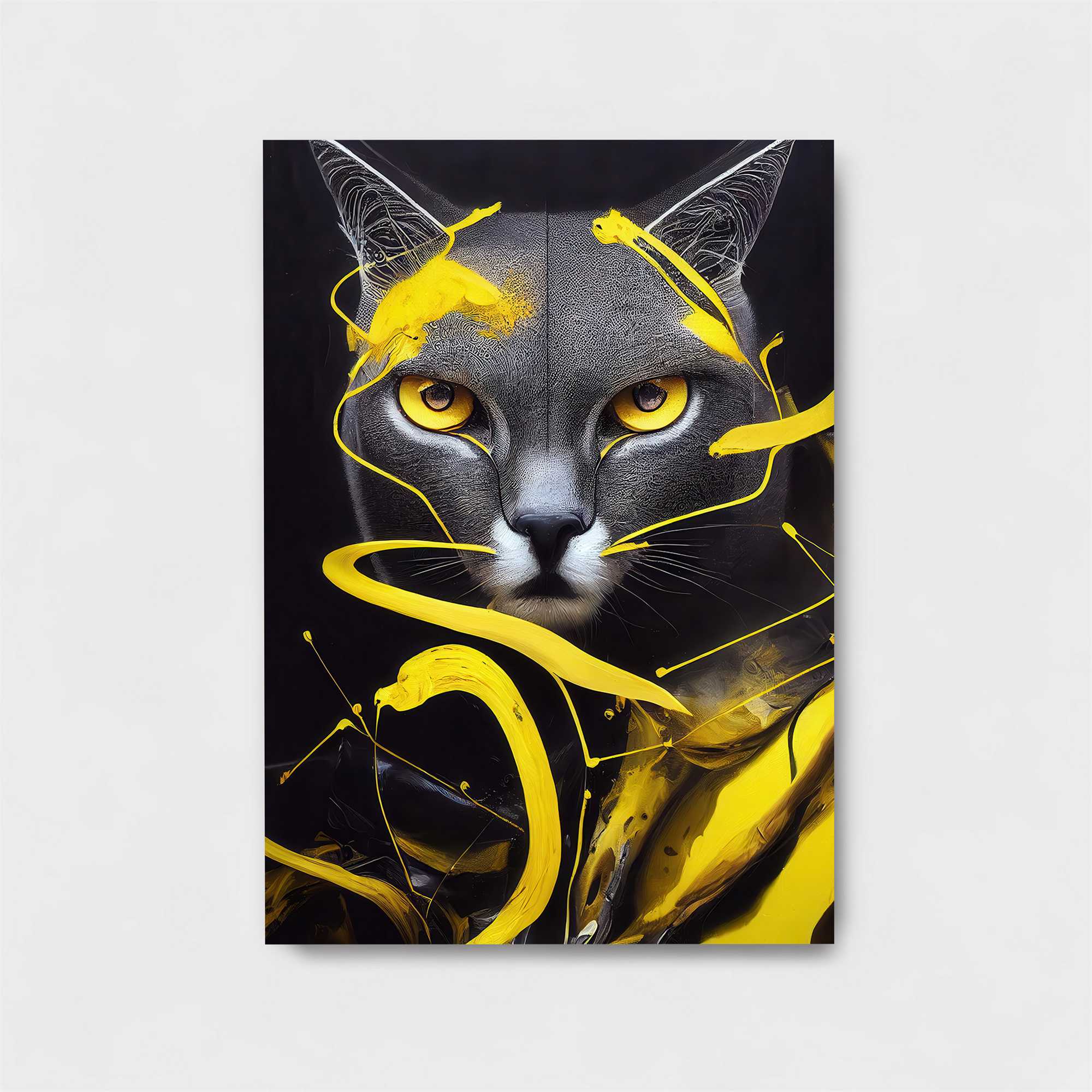 Feline Whirl Safe Wall Magnetic / M