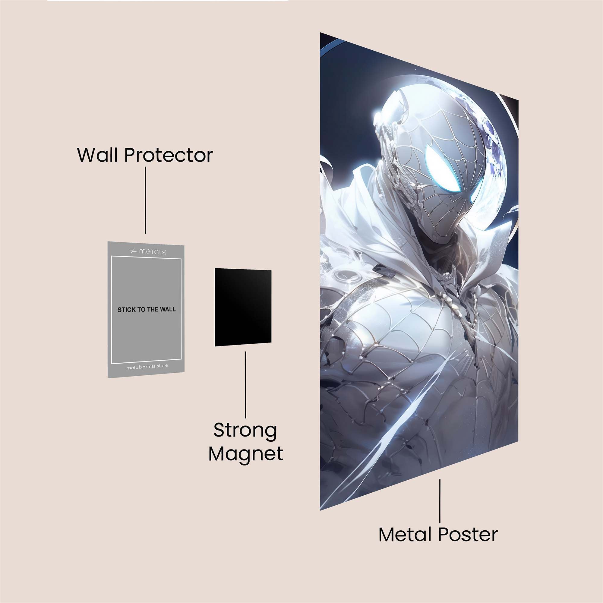 Lunar Vigilance Safe Wall Magnetic / M