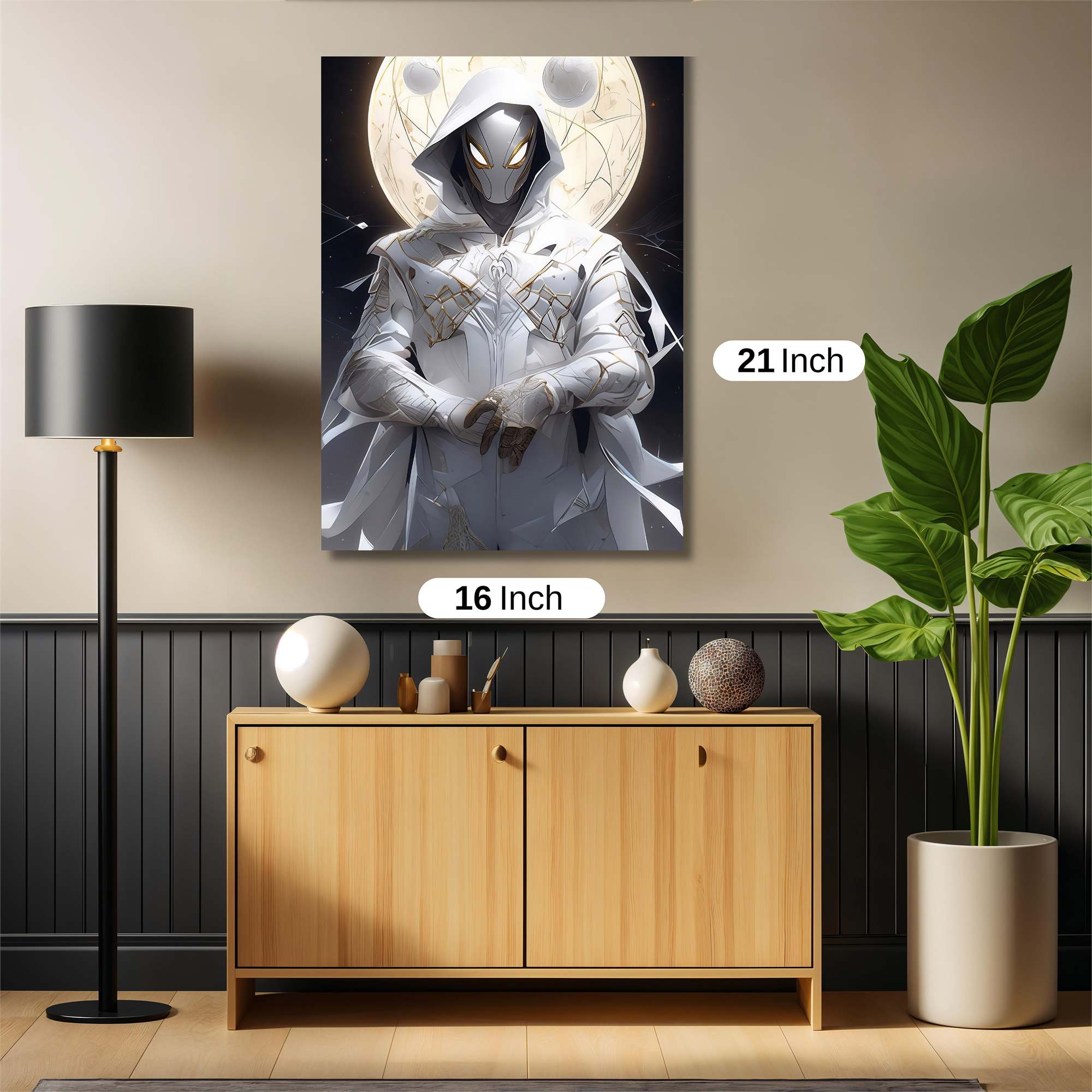 Moonlit Vigilance Safe Wall Magnetic / M