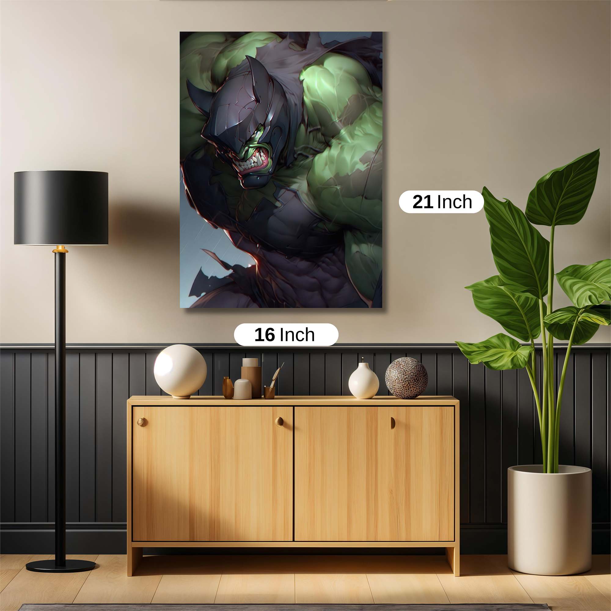 Hulk Fury Safe Wall Magnetic / M