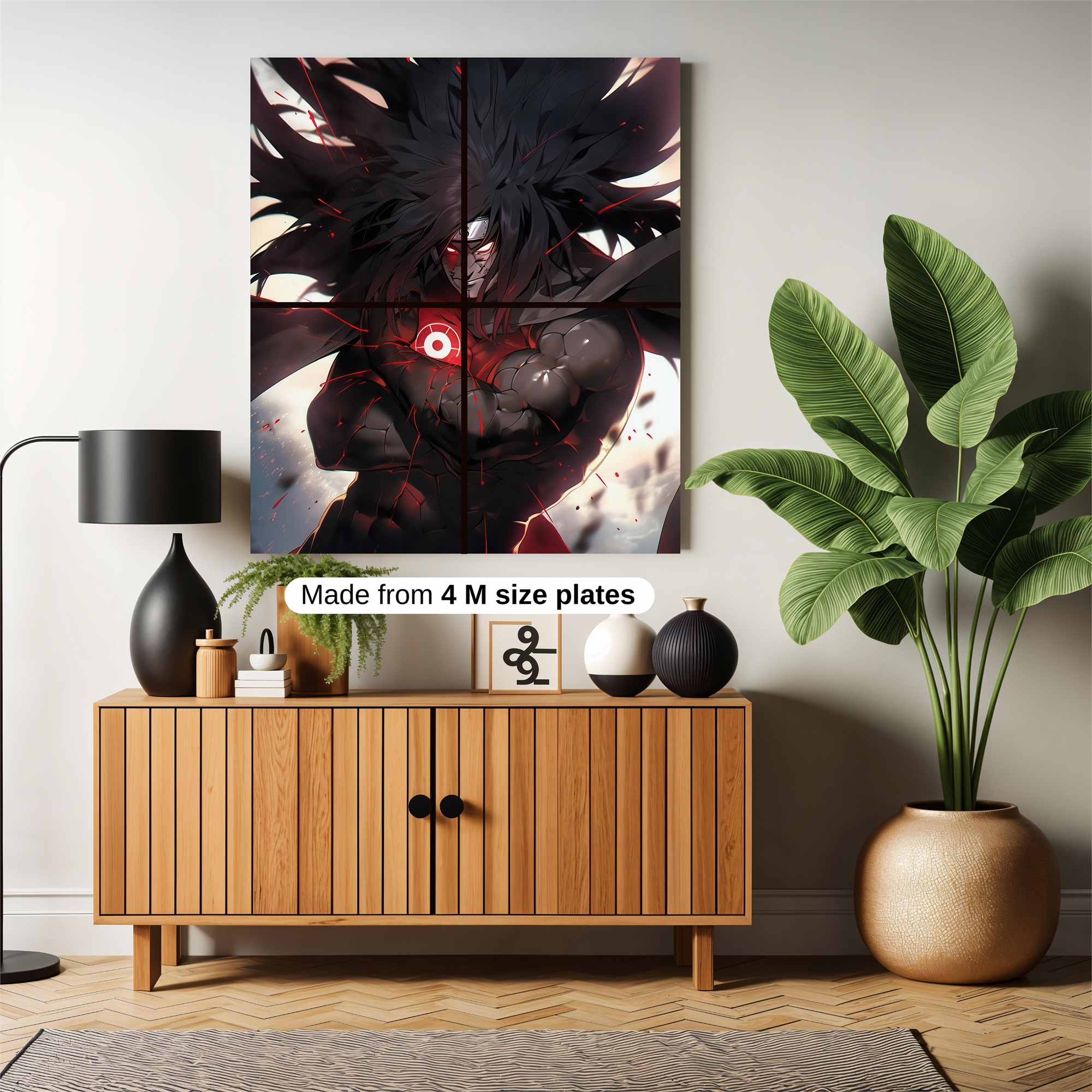 Uchiha Fury Safe Wall Magnetic / M