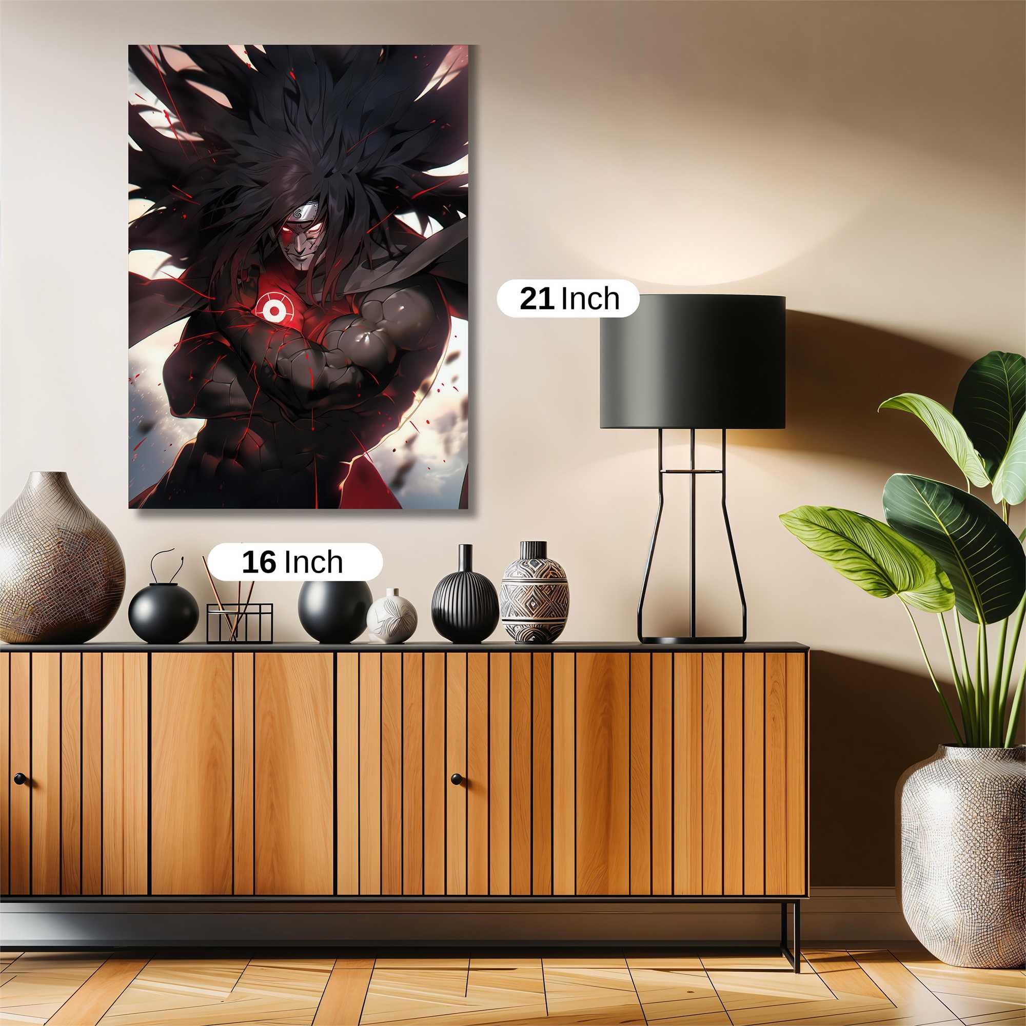 Uchiha Fury Safe Wall Magnetic / M