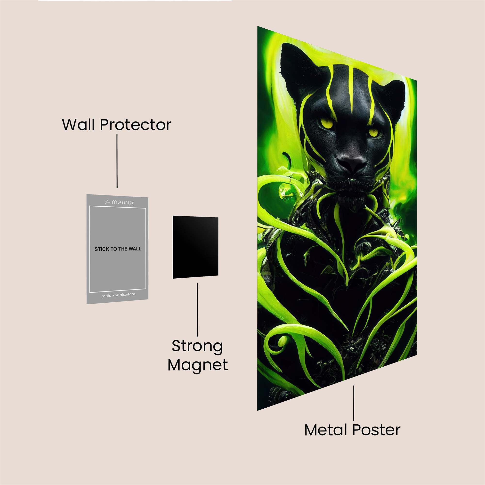 Panther Enigma Safe Wall Magnetic / M