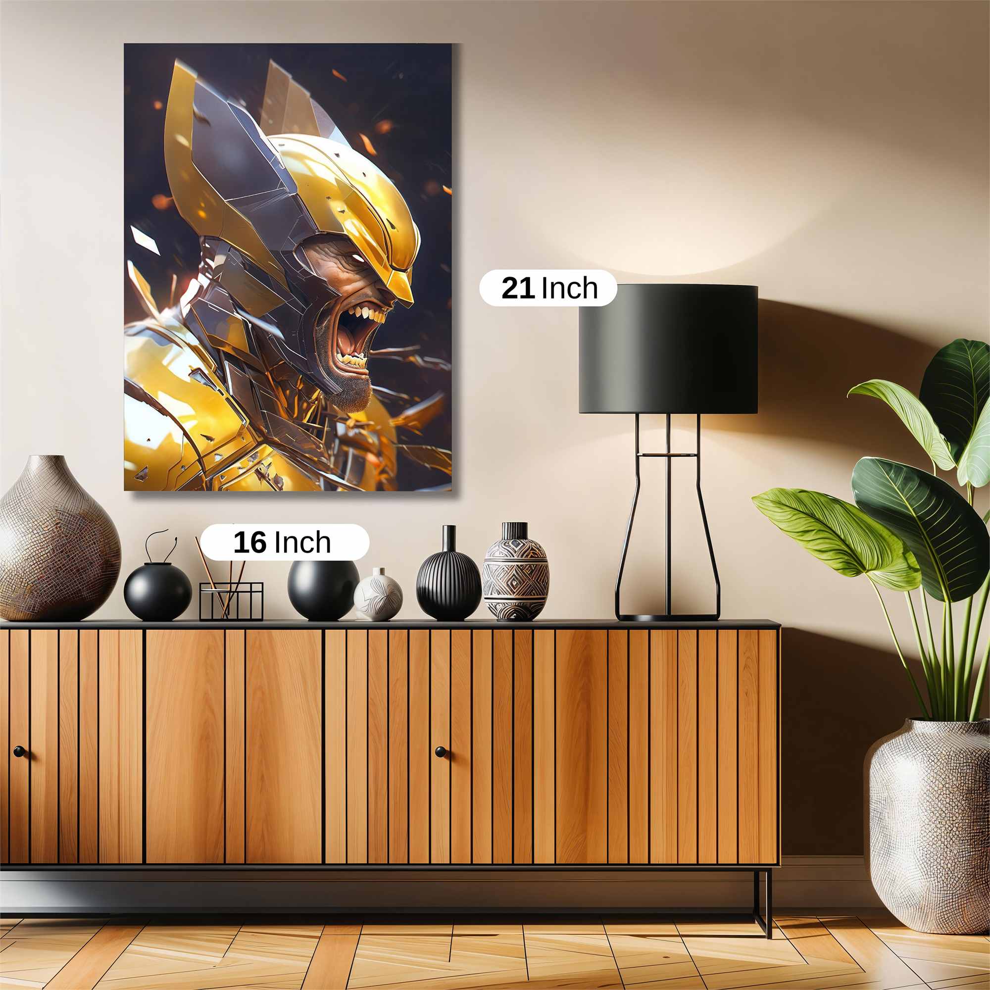 Clawed Ferocity Safe Wall Magnetic / M