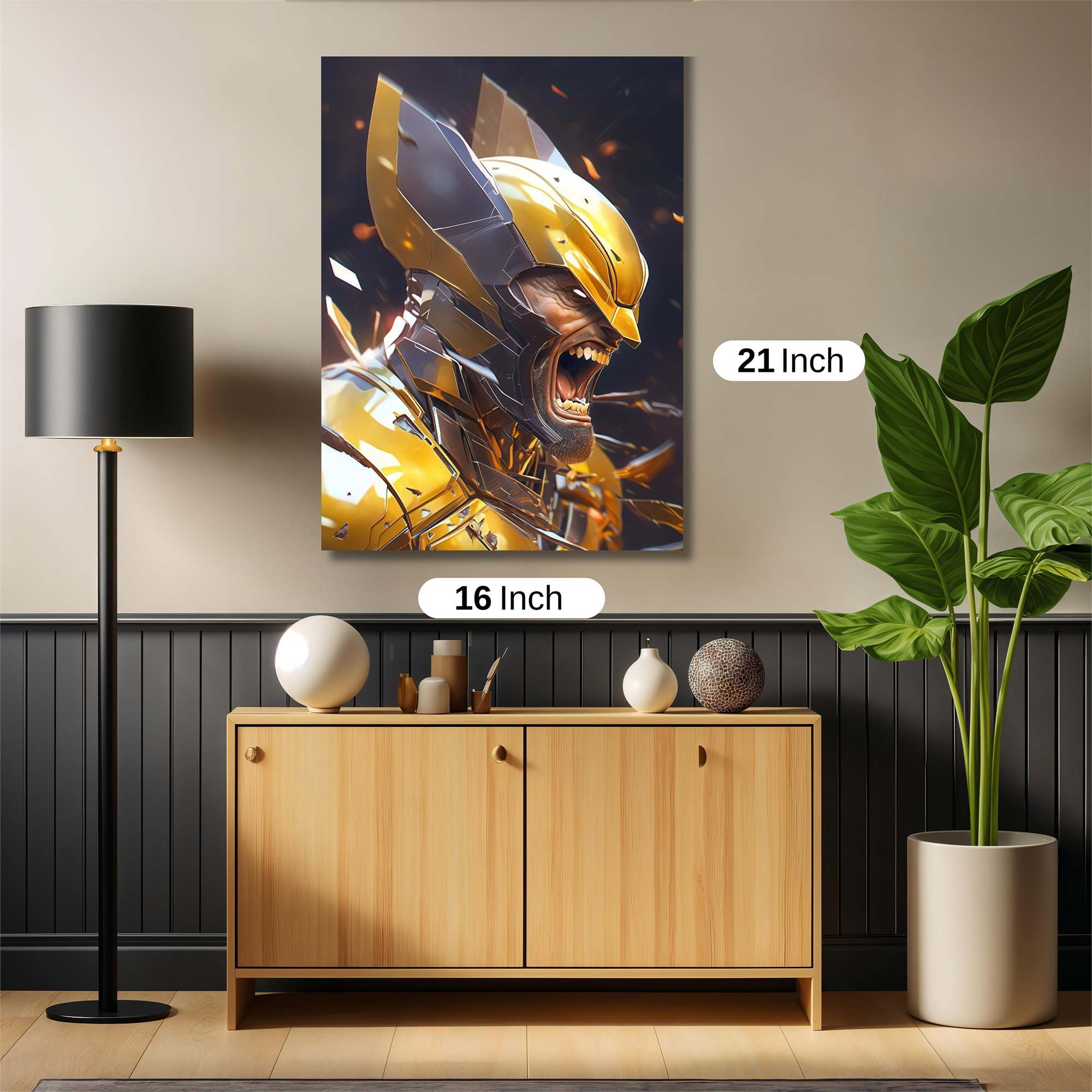 Clawed Ferocity Safe Wall Magnetic / M