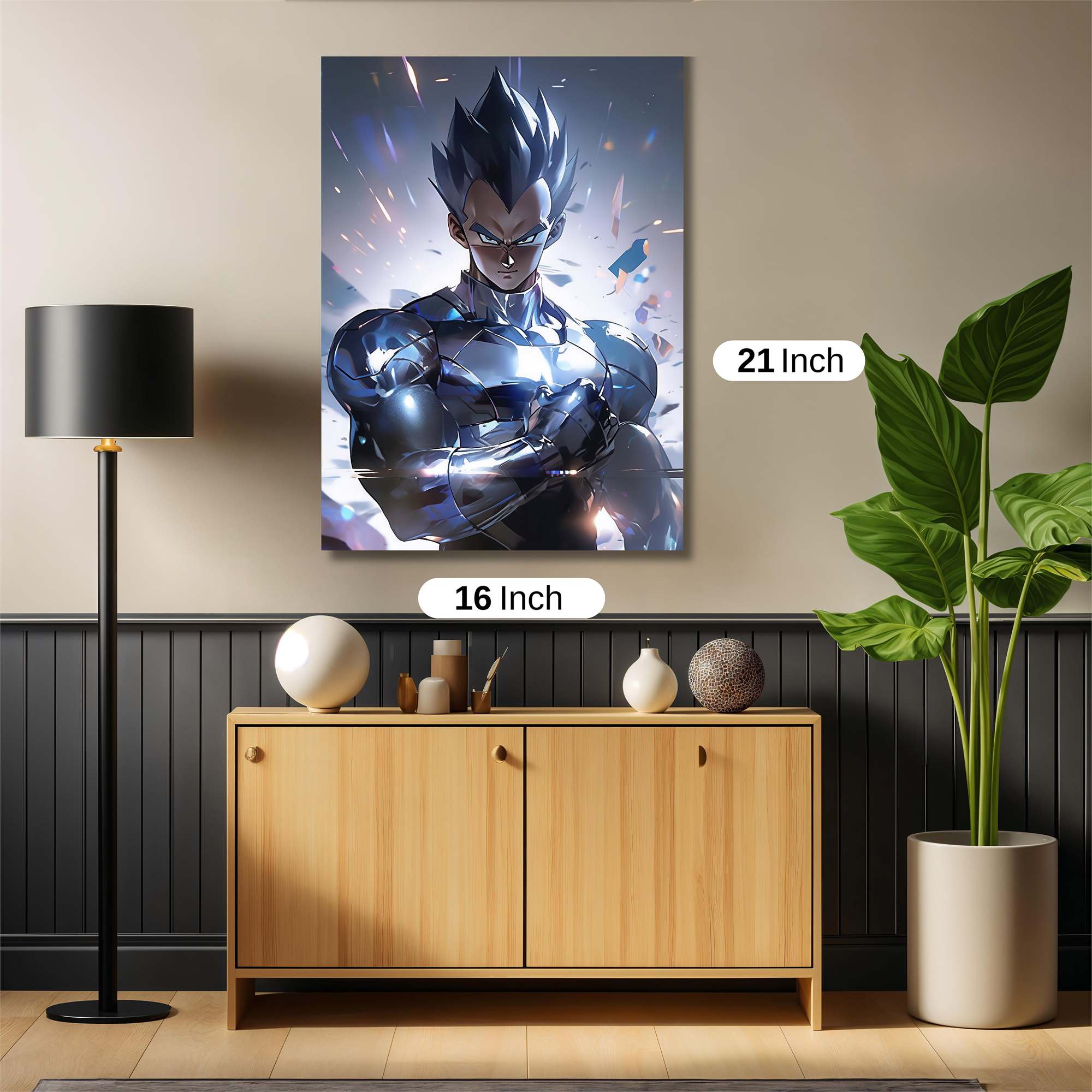 Vegeta Resolve Safe Wall Magnetic / M