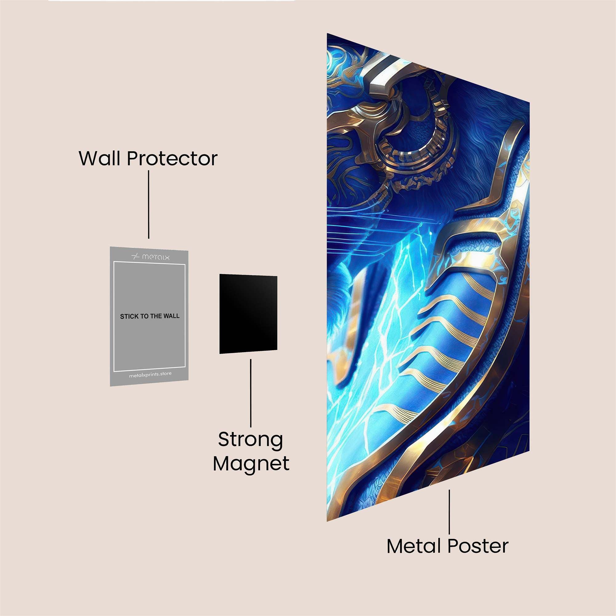 Celestial Majesty Safe Wall Magnetic / M