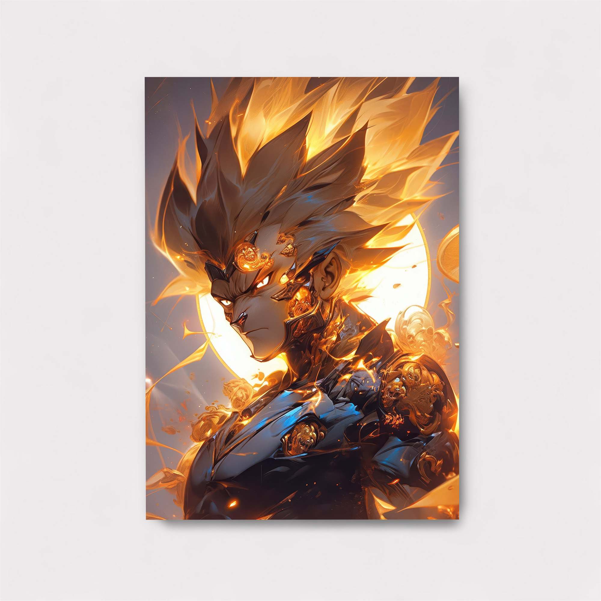 Flame Warrior Safe Wall Magnetic / M