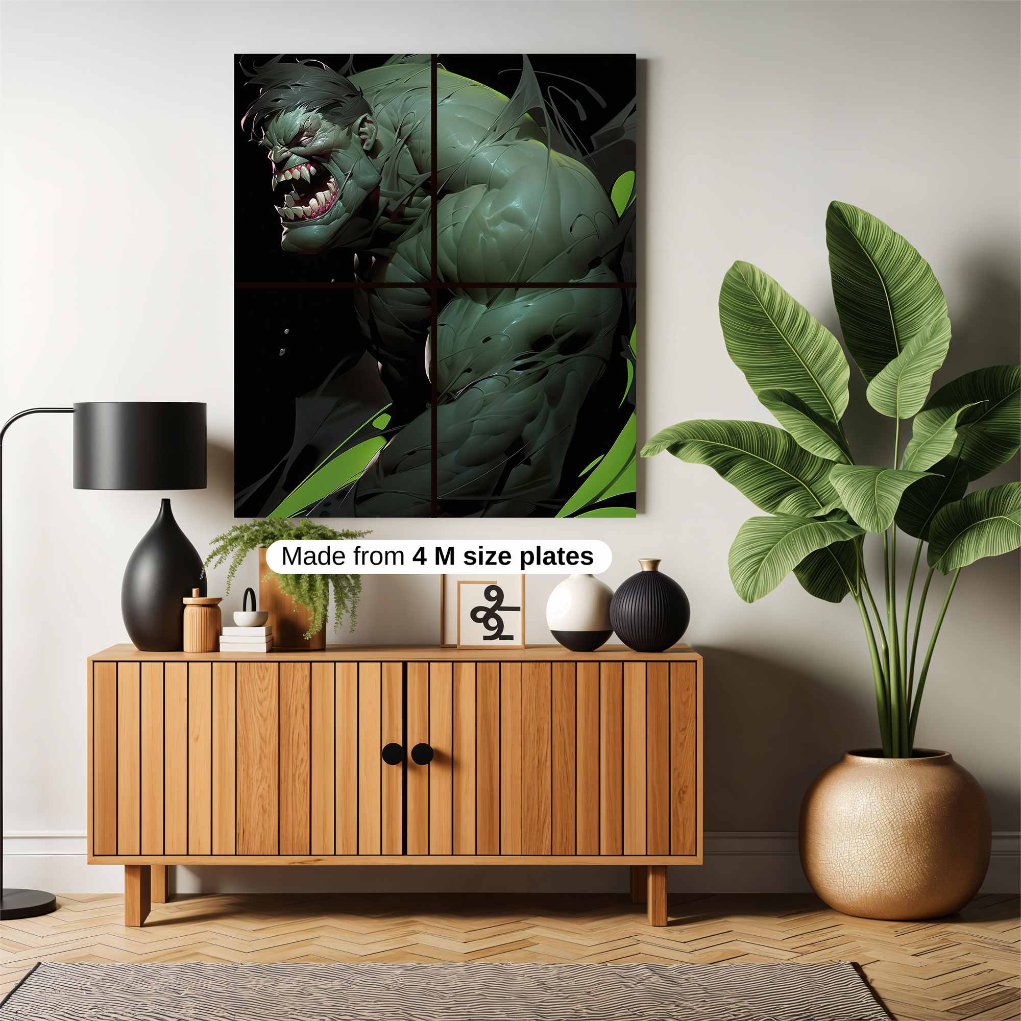 Hulk Frenzy Safe Wall Magnetic / M