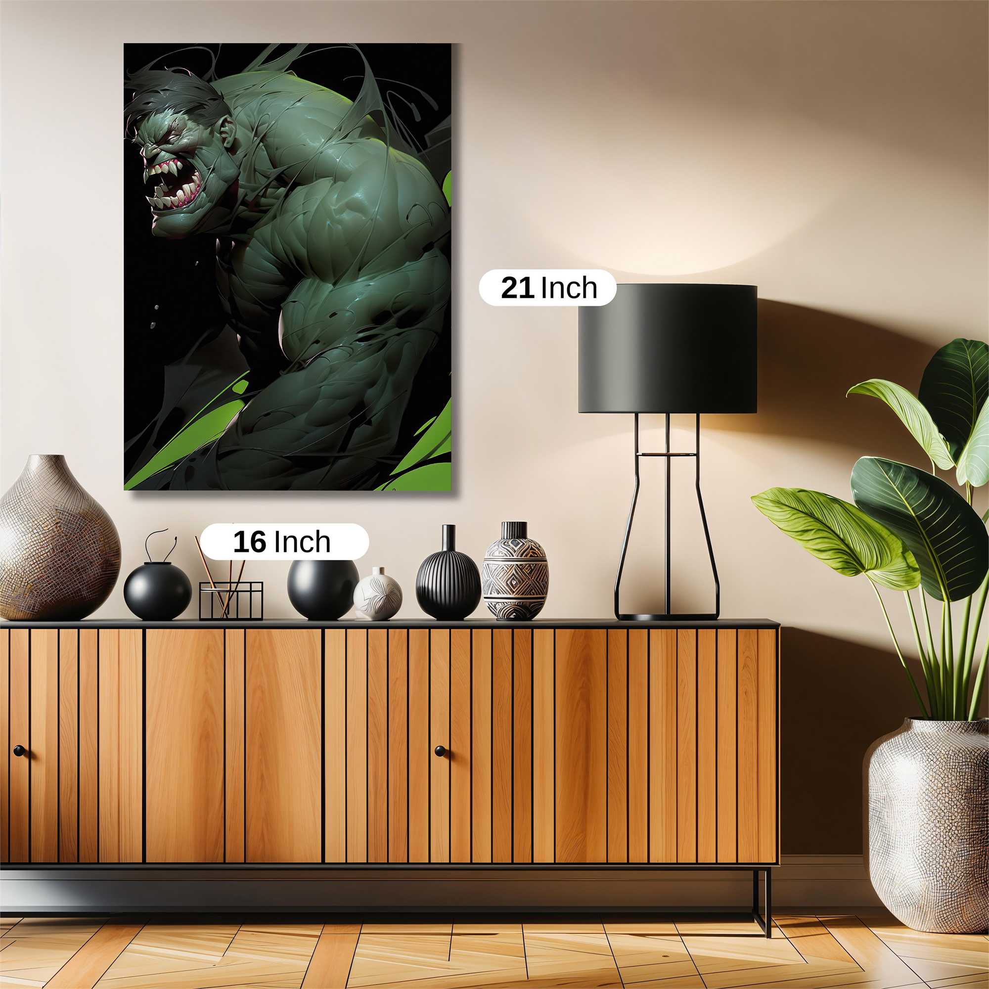 Hulk Frenzy Safe Wall Magnetic / M