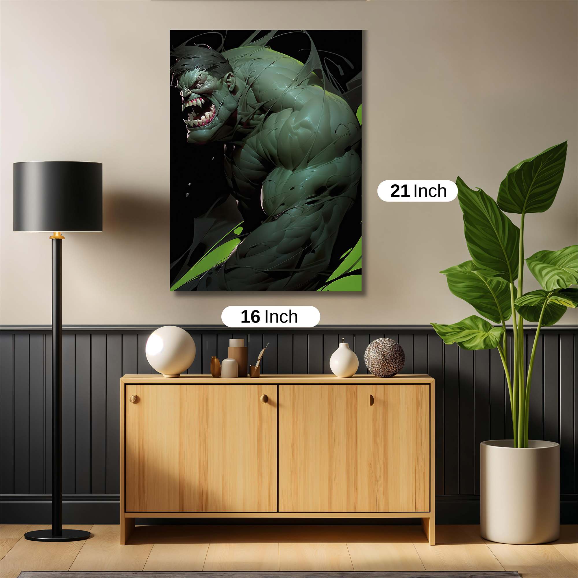 Hulk Frenzy Safe Wall Magnetic / M