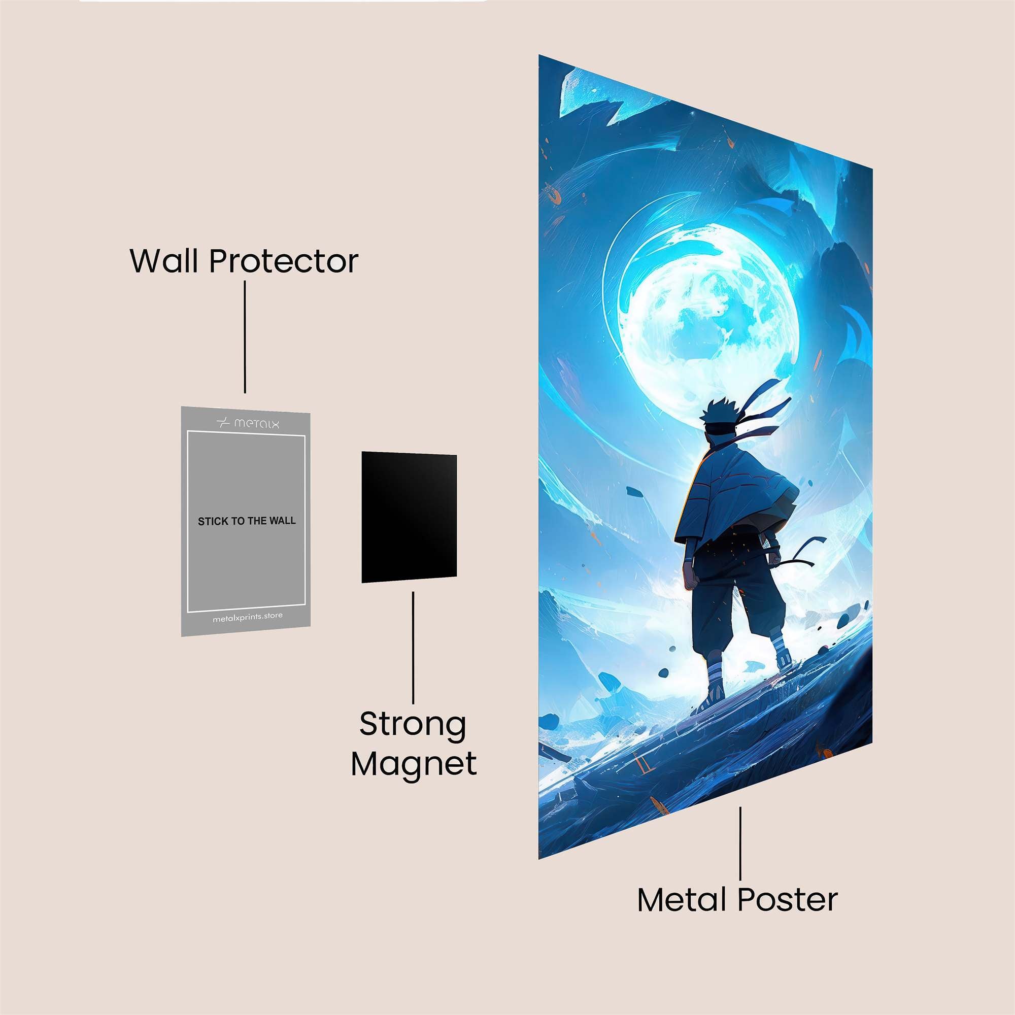 Lunar Ascendance Safe Wall Magnetic / M