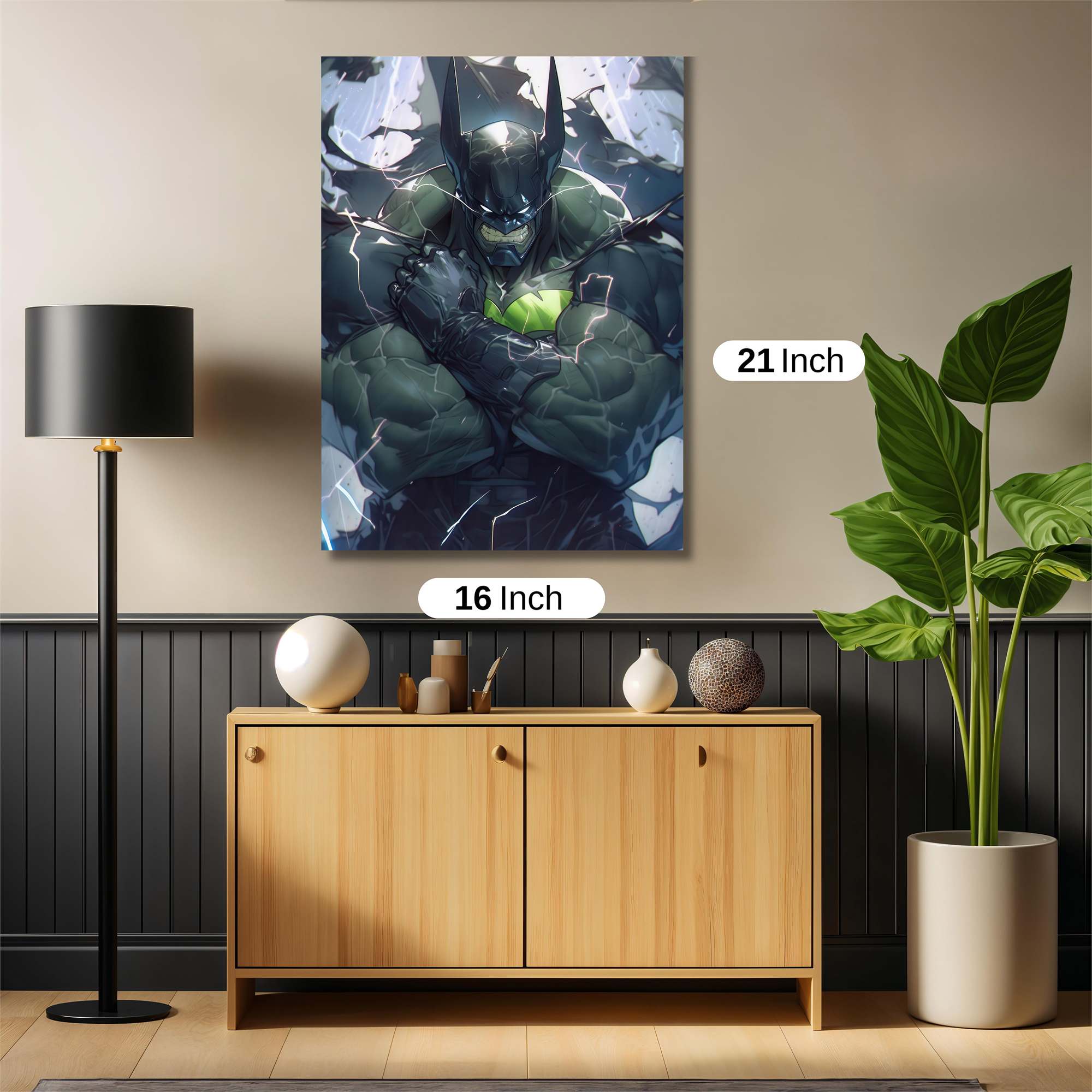 Batman Powerstorm Safe Wall Magnetic / M