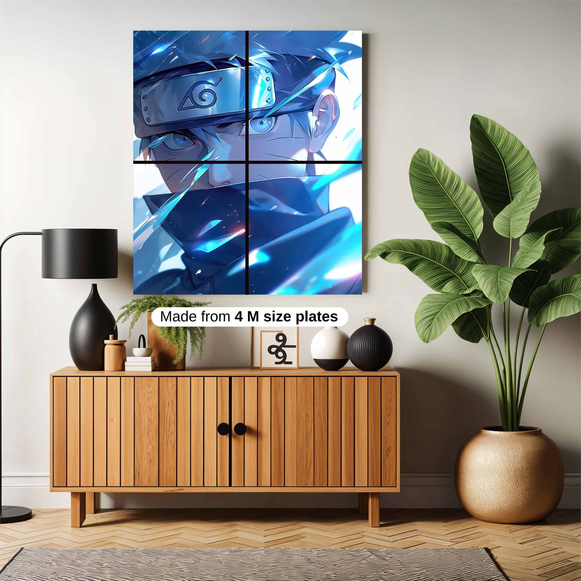 Naruto Brilliance Safe Wall Magnetic / M