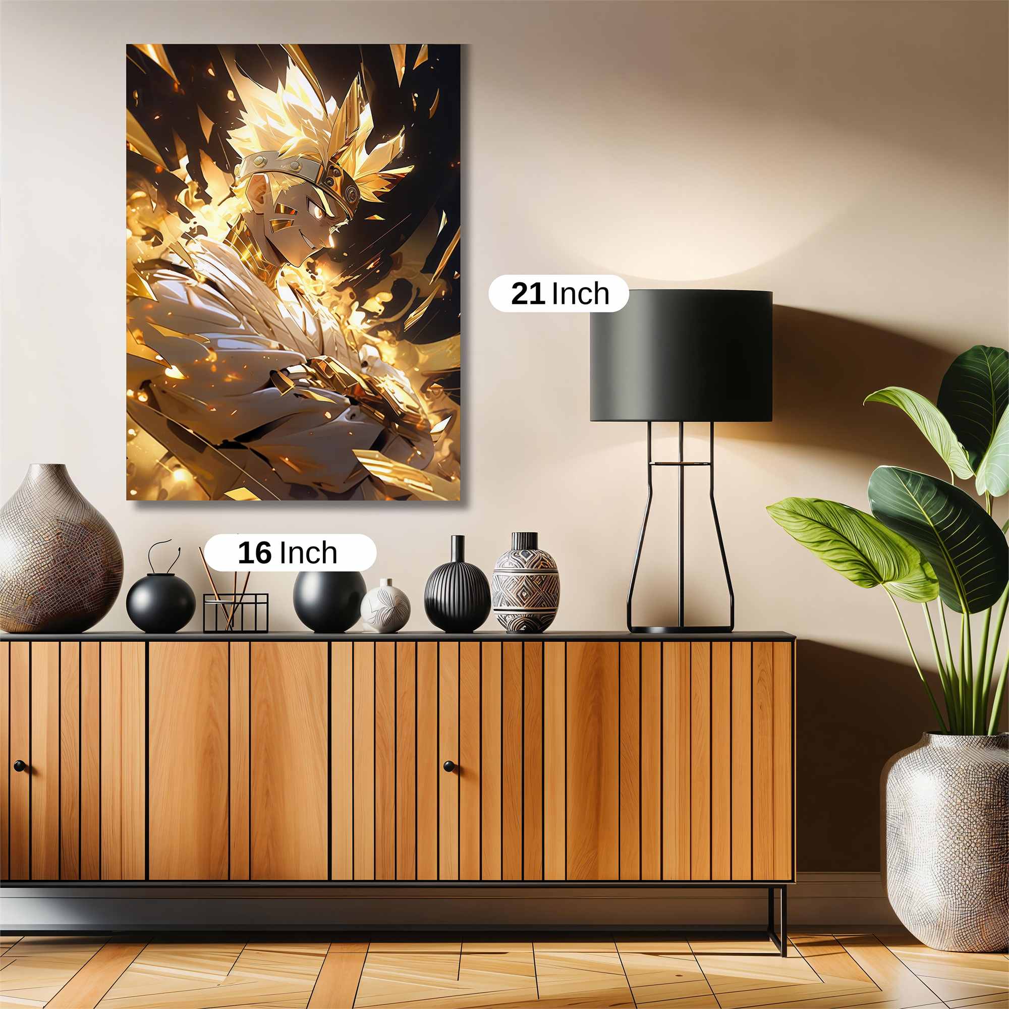 Golden Blaze Safe Wall Magnetic / M