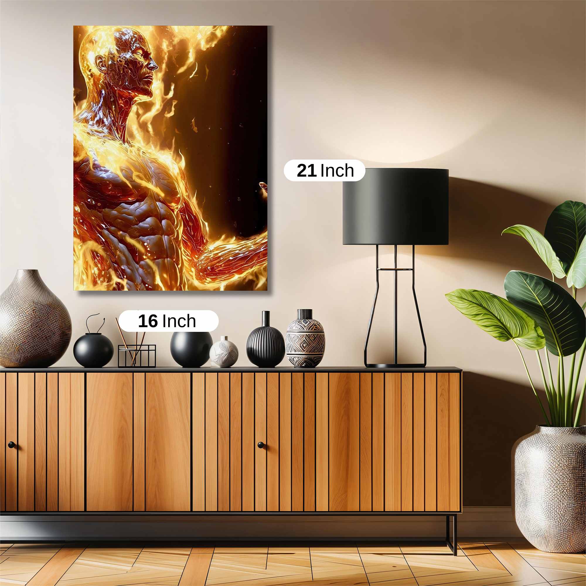 Inferno Elegance Safe Wall Magnetic / M