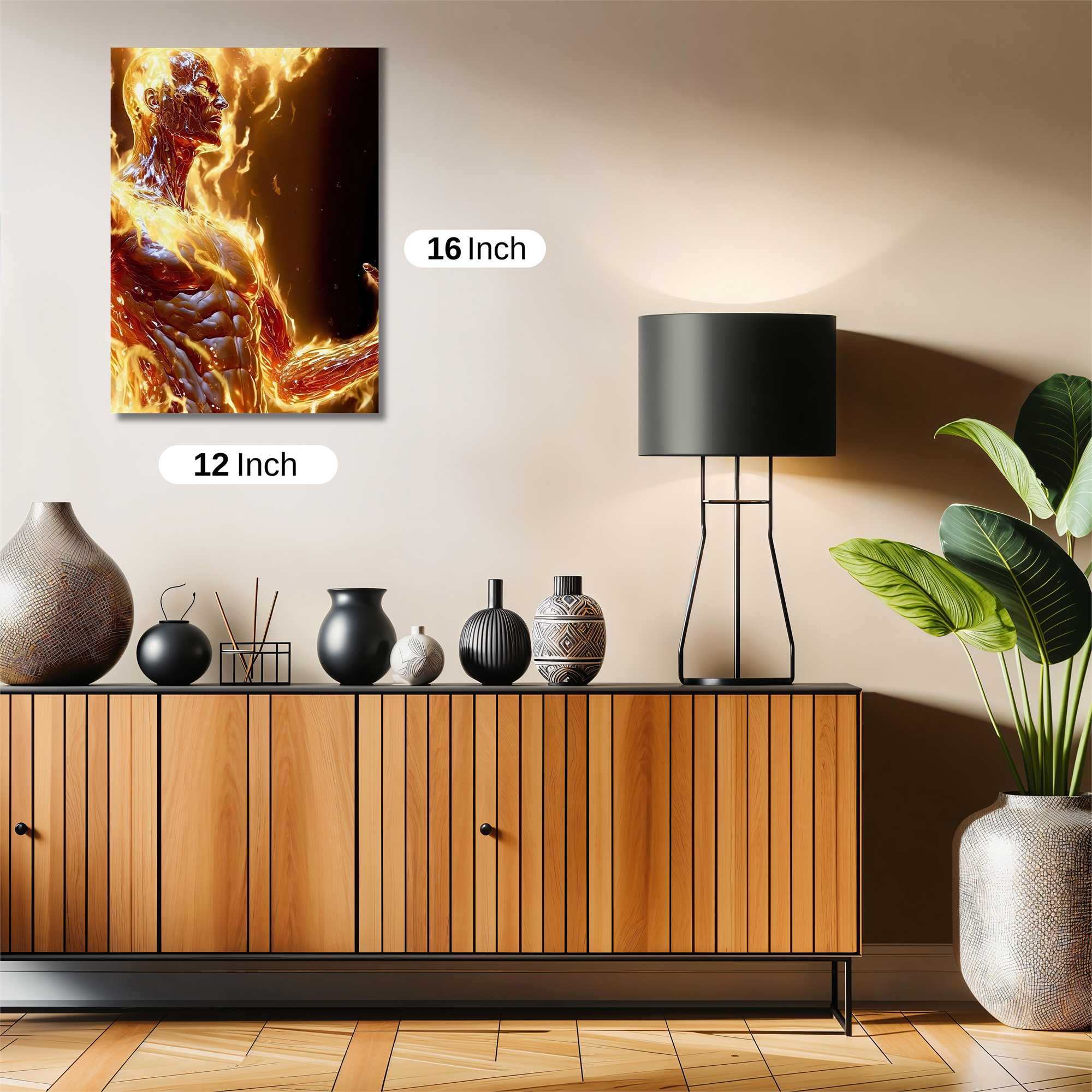 Inferno Elegance Safe Wall Magnetic / M