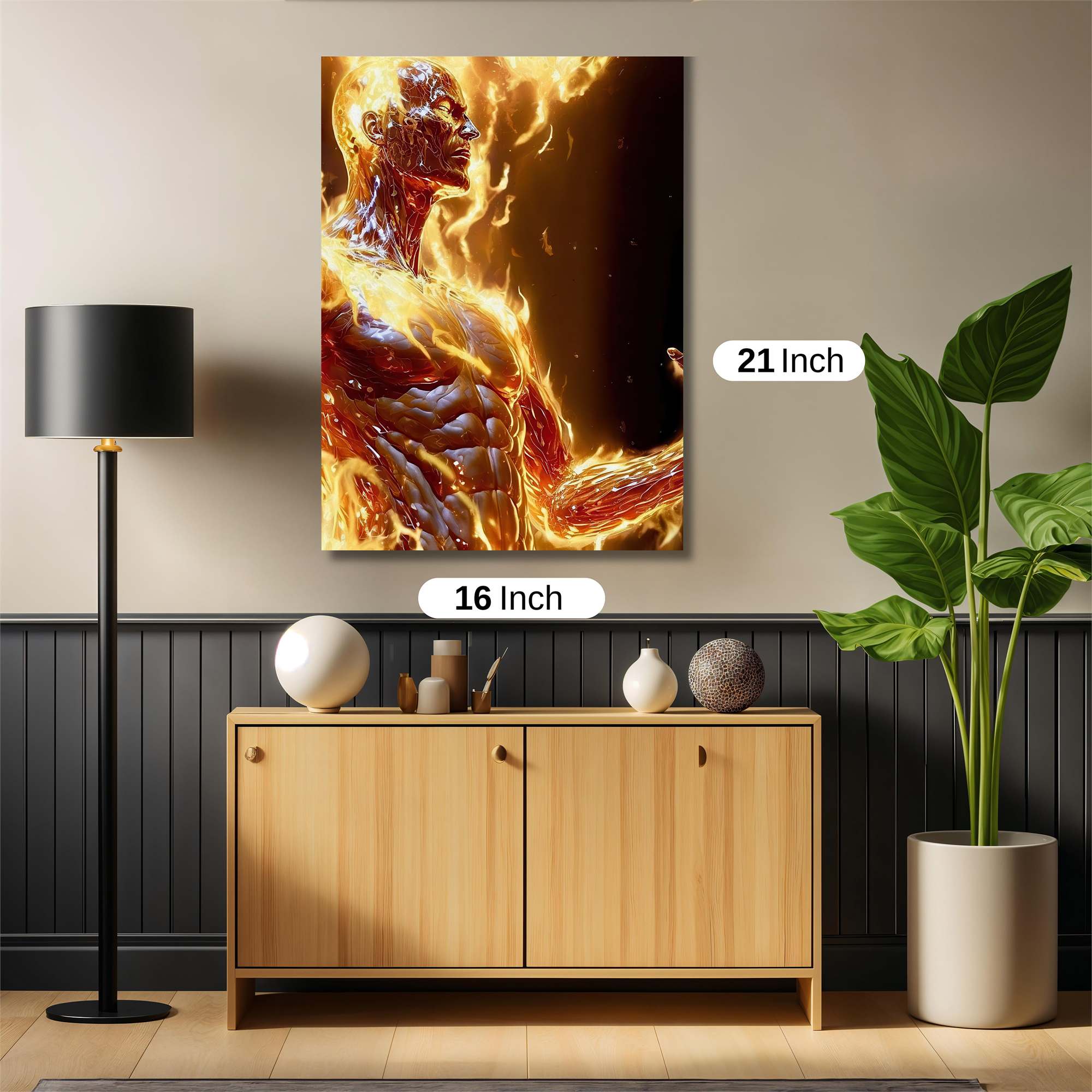 Inferno Elegance Safe Wall Magnetic / M