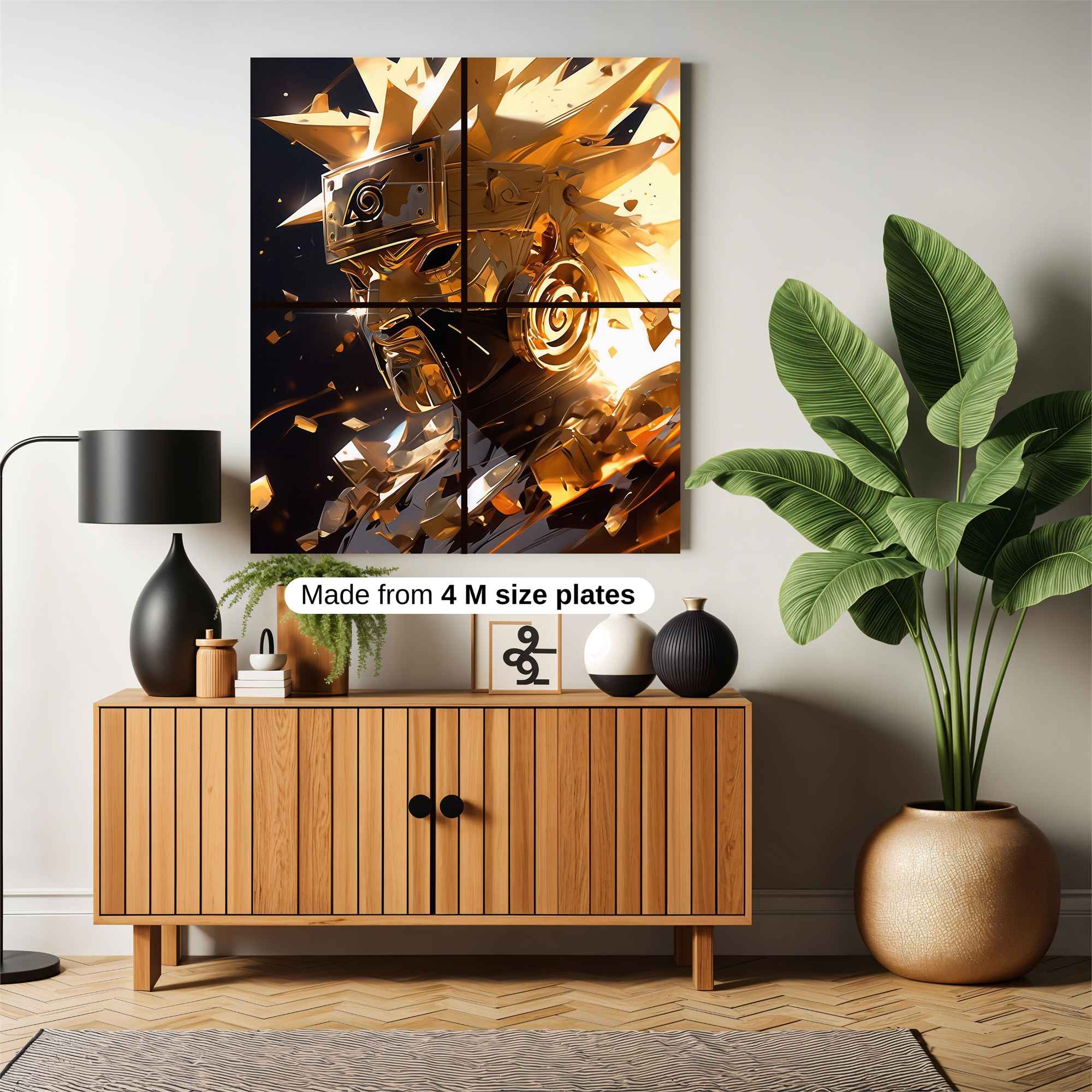 Naruto Luminous Safe Wall Magnetic / M