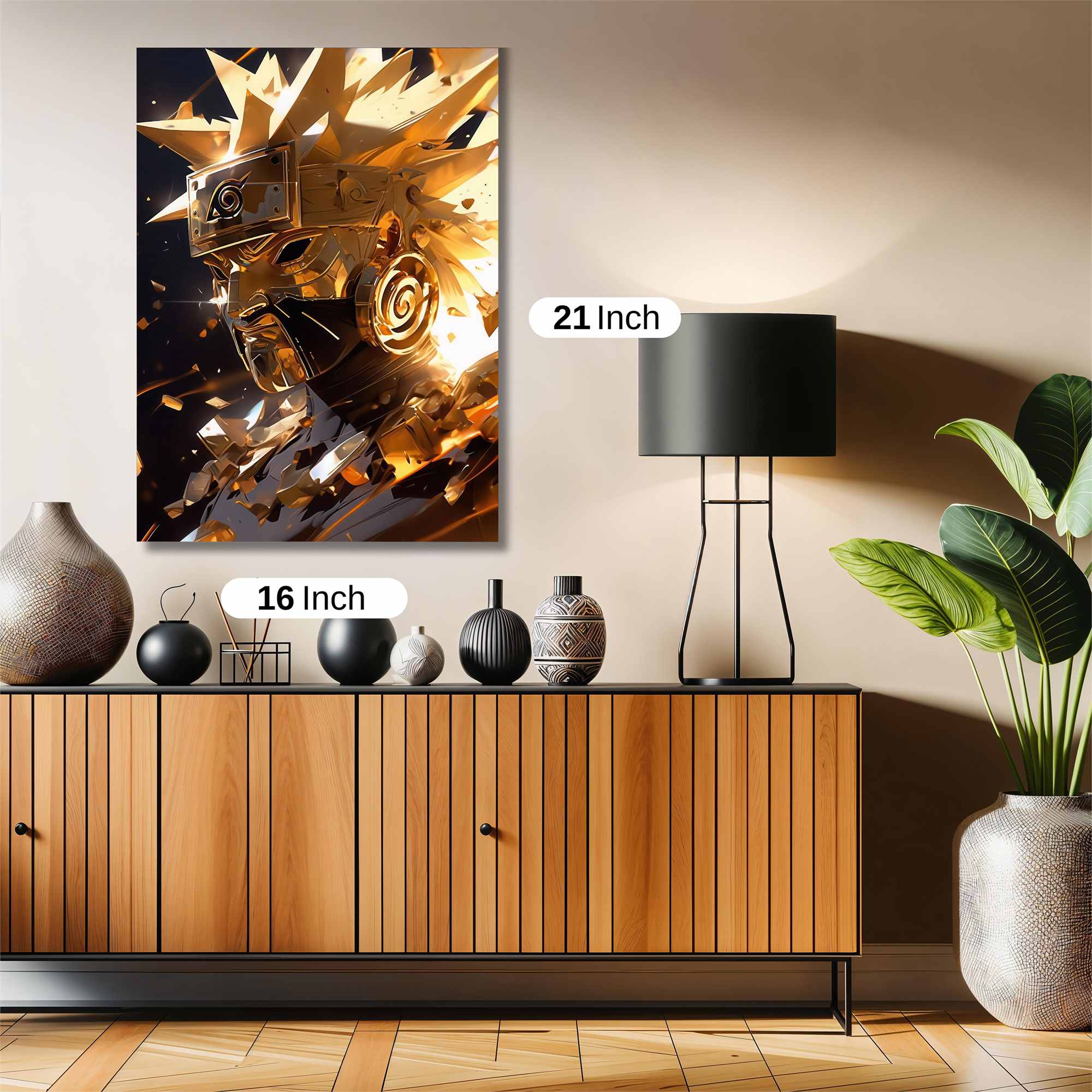 Naruto Luminous Safe Wall Magnetic / M