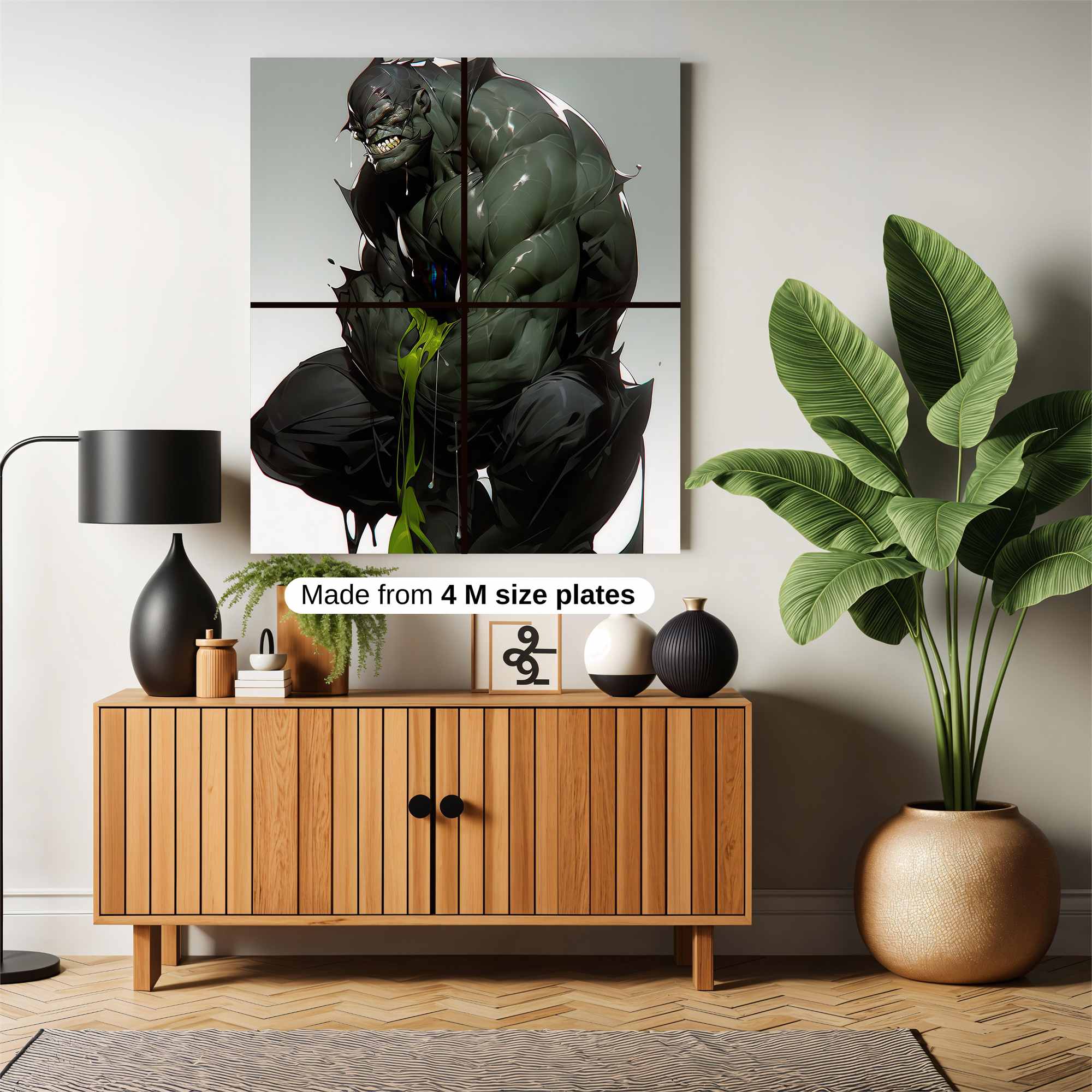 Hulk Ferocity Safe Wall Magnetic / M