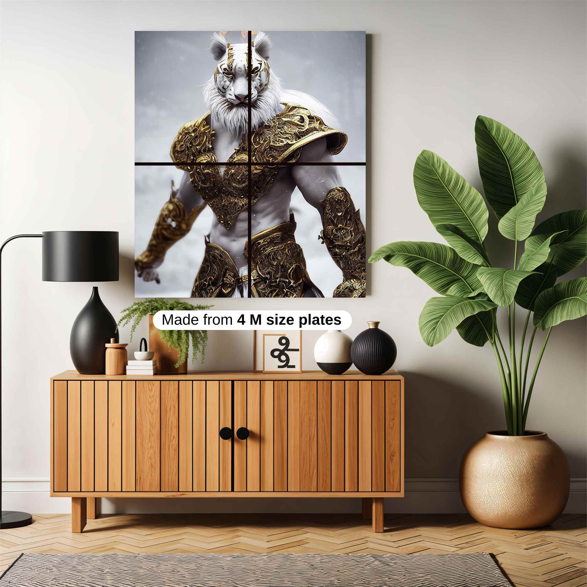 Feline Majesty Safe Wall Magnetic / M