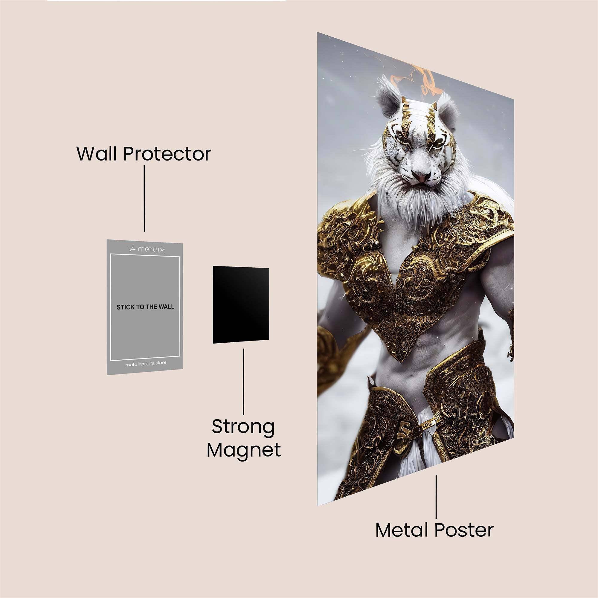 Feline Majesty Safe Wall Magnetic / M