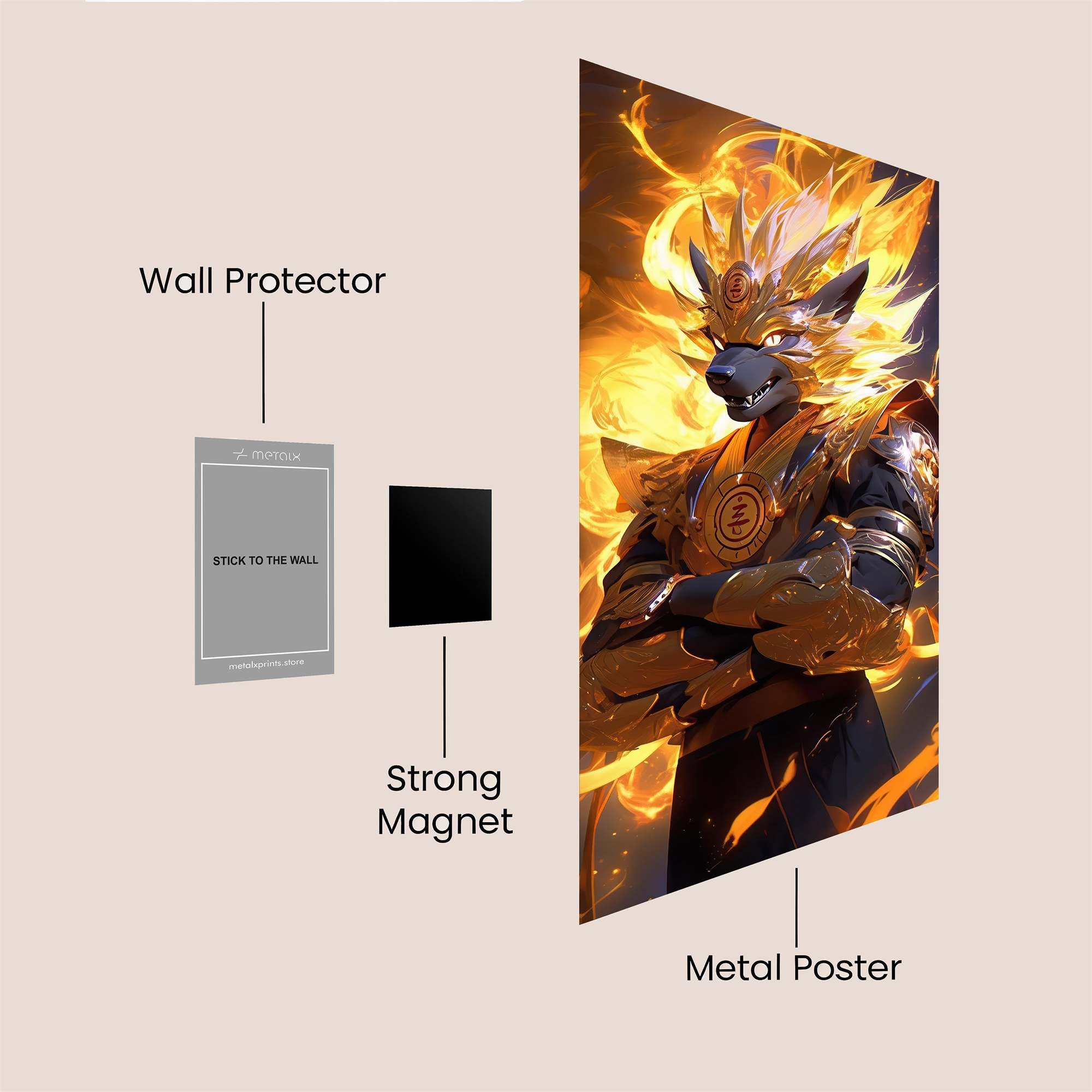 Inferno Sovereign Safe Wall Magnetic / M