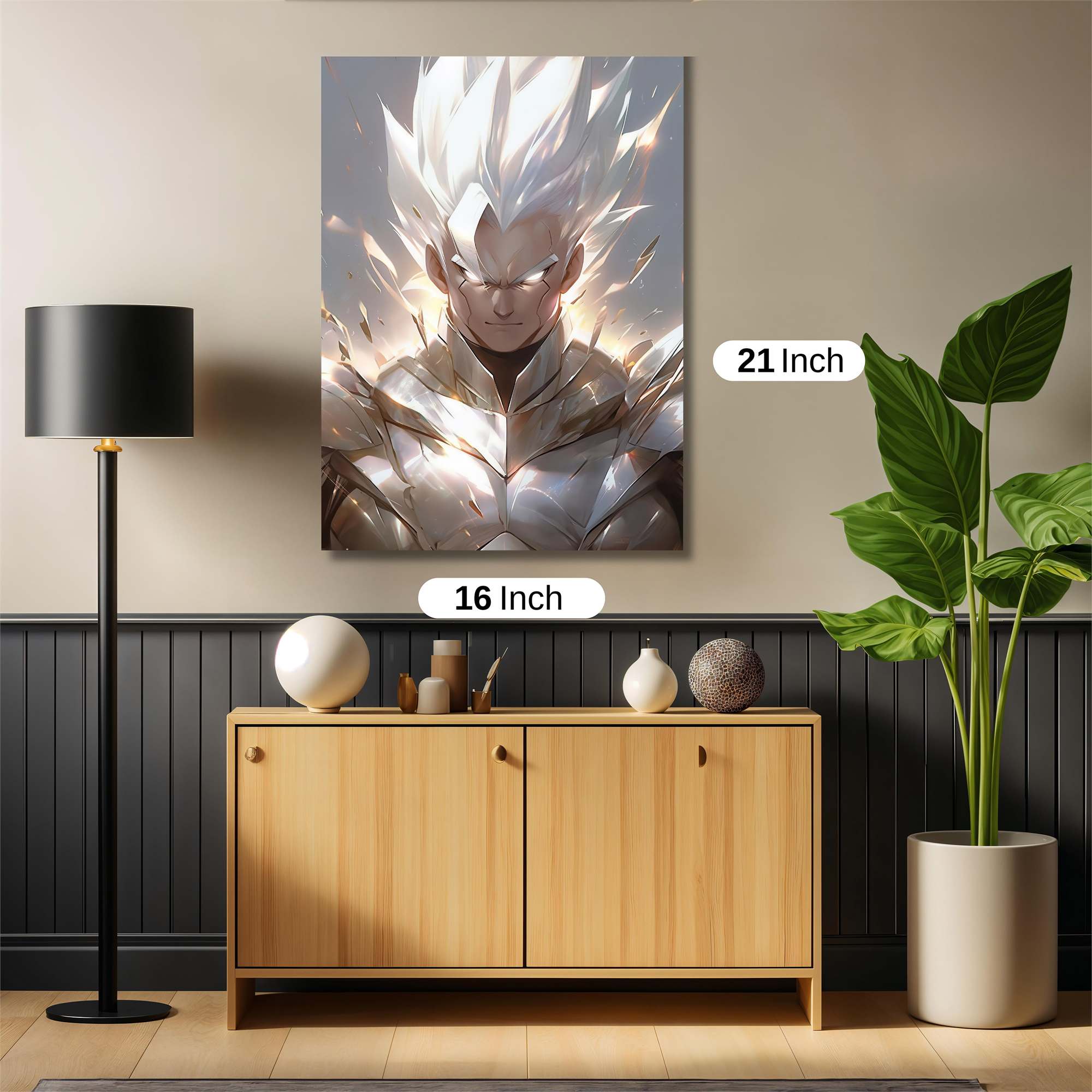Vegeta Radiance Safe Wall Magnetic / M