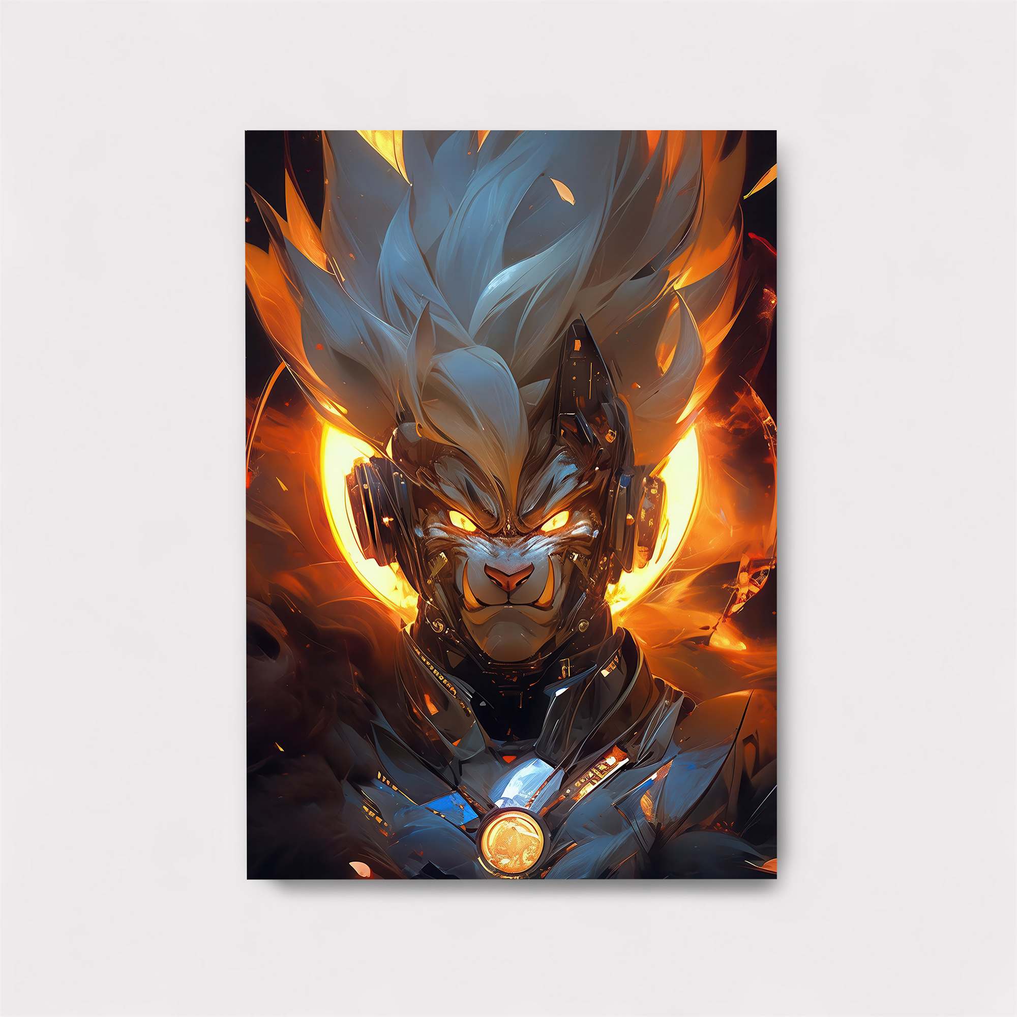 Feline Blaze Safe Wall Magnetic / M